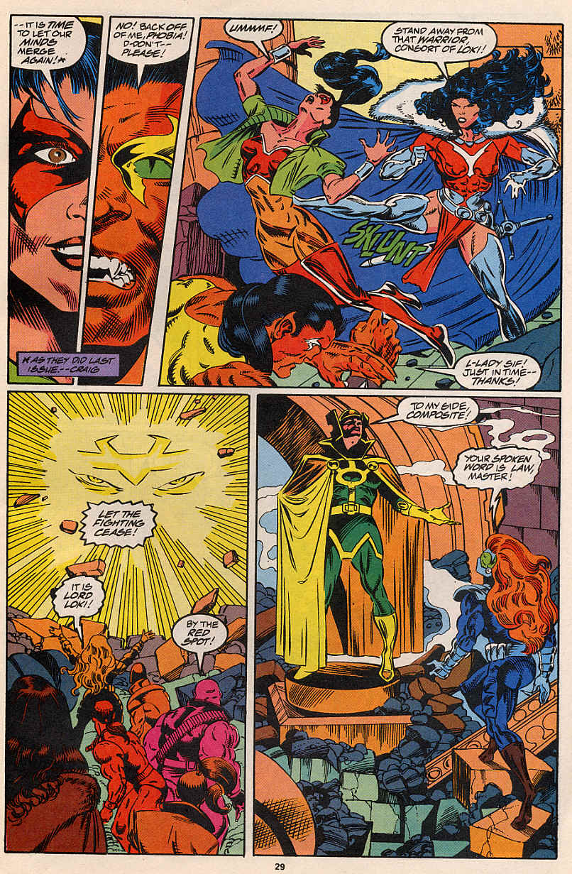 Read online Guardians of the Galaxy (1990) comic -  Issue #42 - 21
