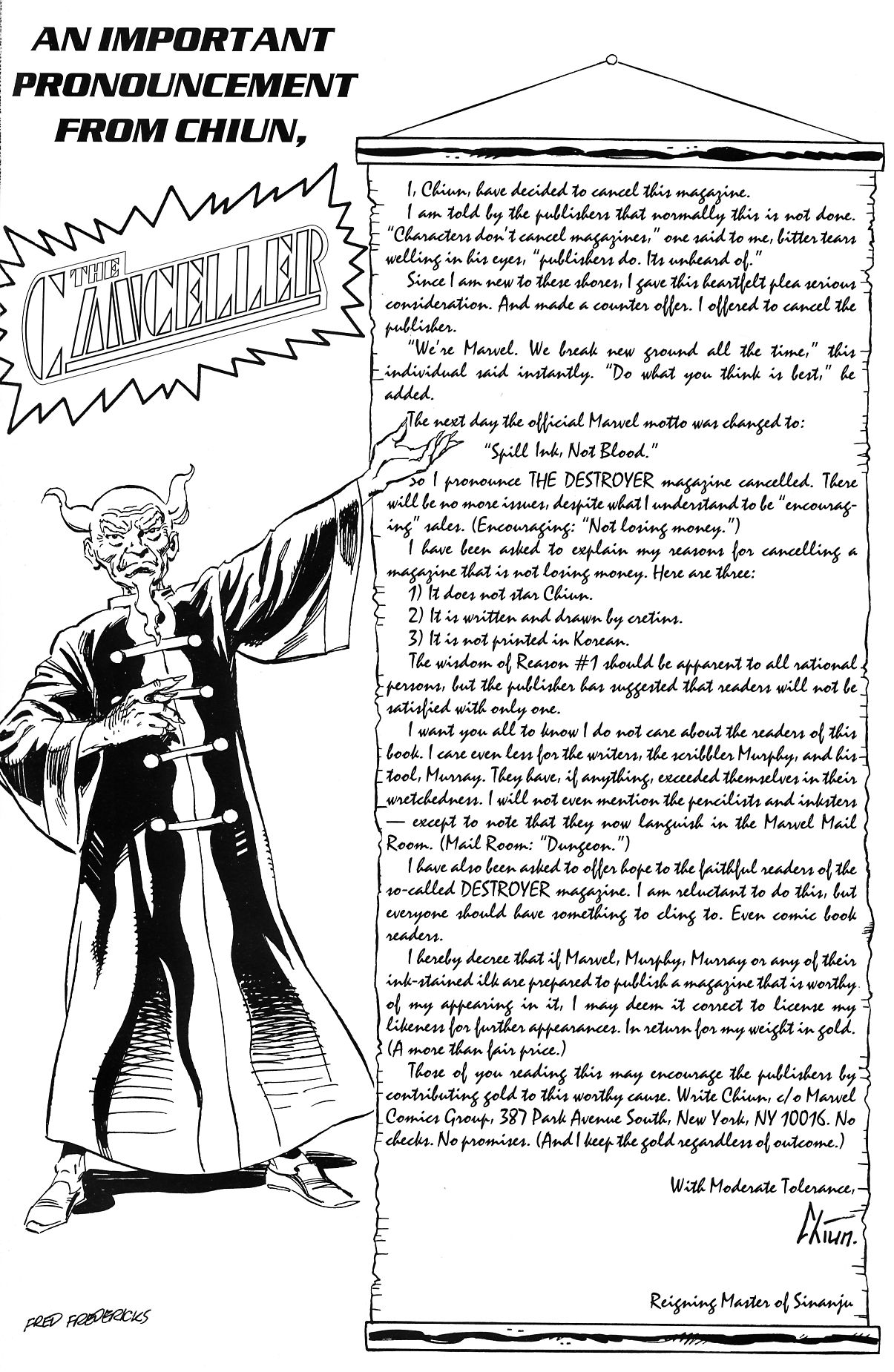 Read online The Destroyer (1991) comic -  Issue #4 - 47