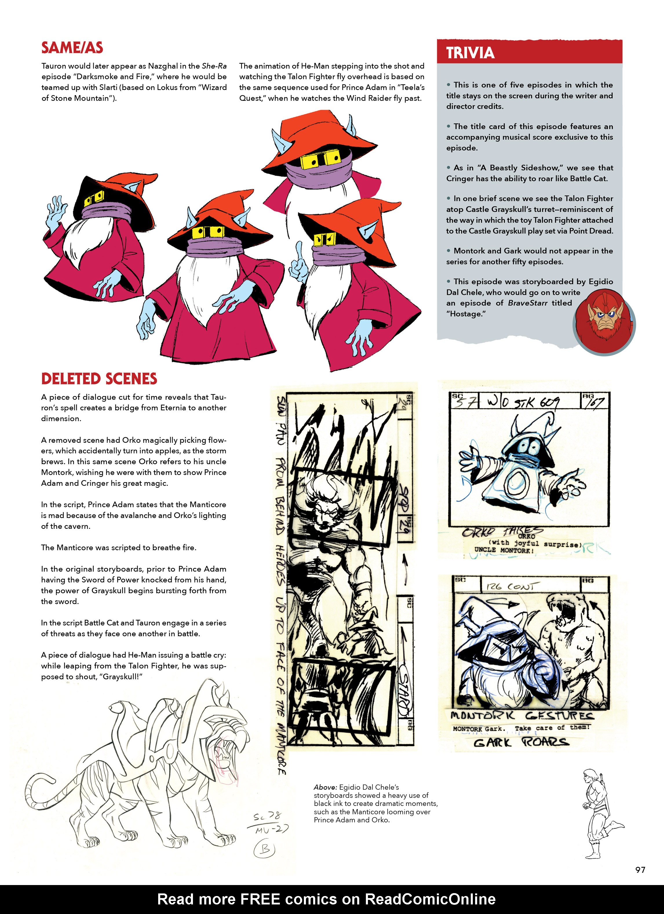 Read online He-Man and She-Ra: A Complete Guide to the Classic Animated Adventures comic -  Issue # TPB (Part 1) - 97