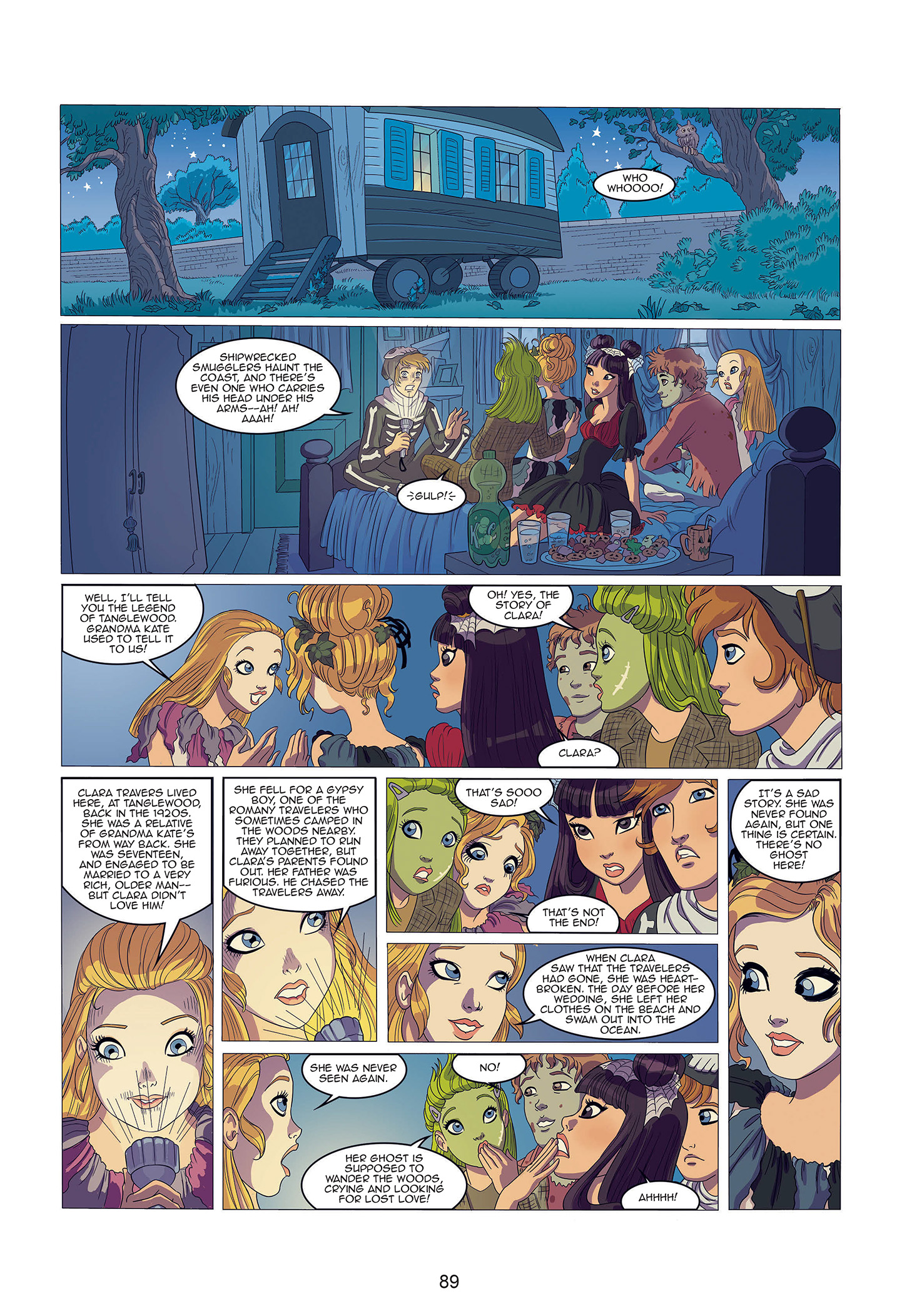 Read online Ana and the Cosmic Race comic -  Issue # TPB - 91