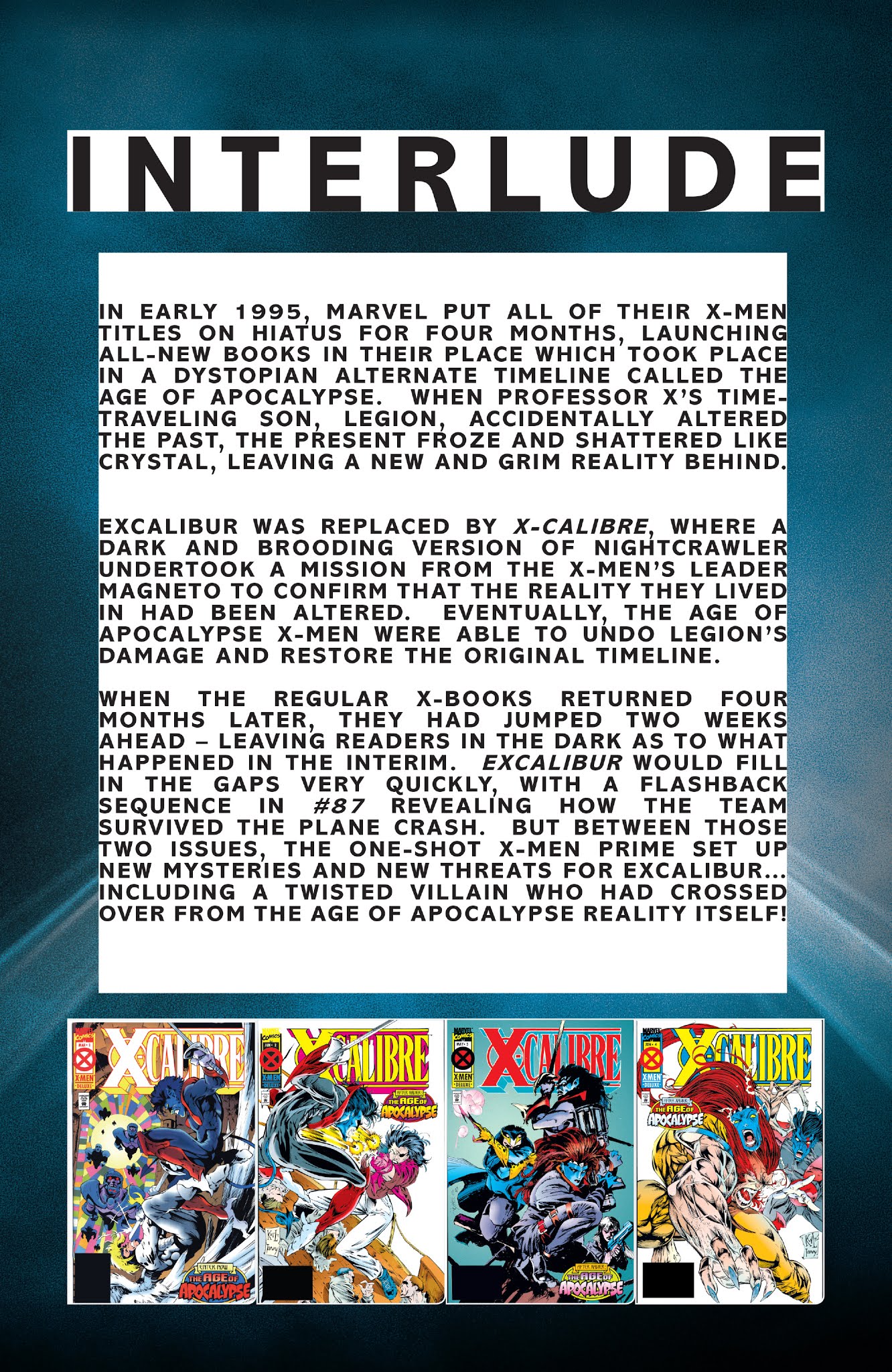 Read online Excalibur Visionaries: Warren Ellis comic -  Issue # TPB 1 (Part 1) - 96