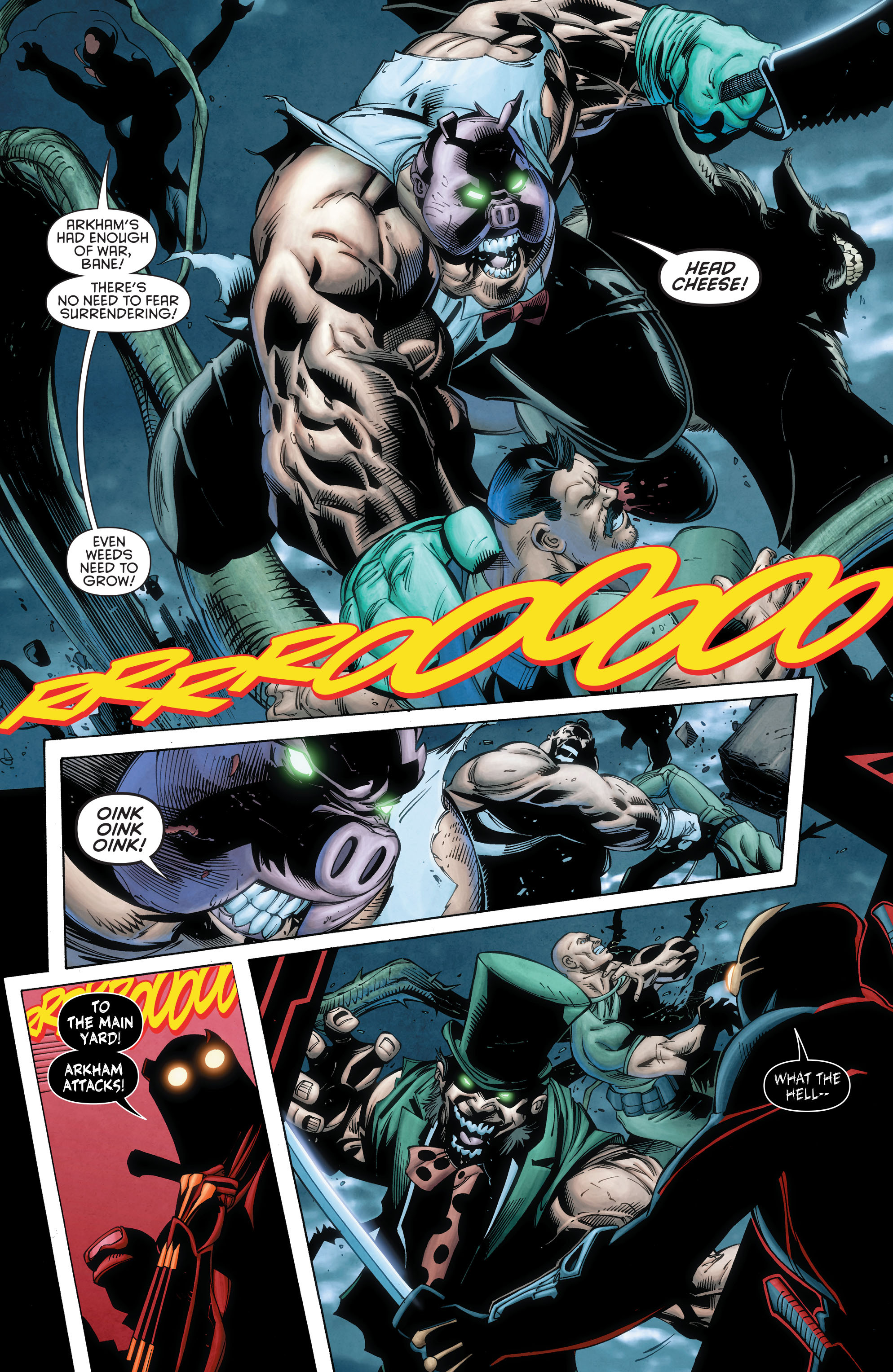 Read online Forever Evil: Arkham War comic -  Issue #6 - 6