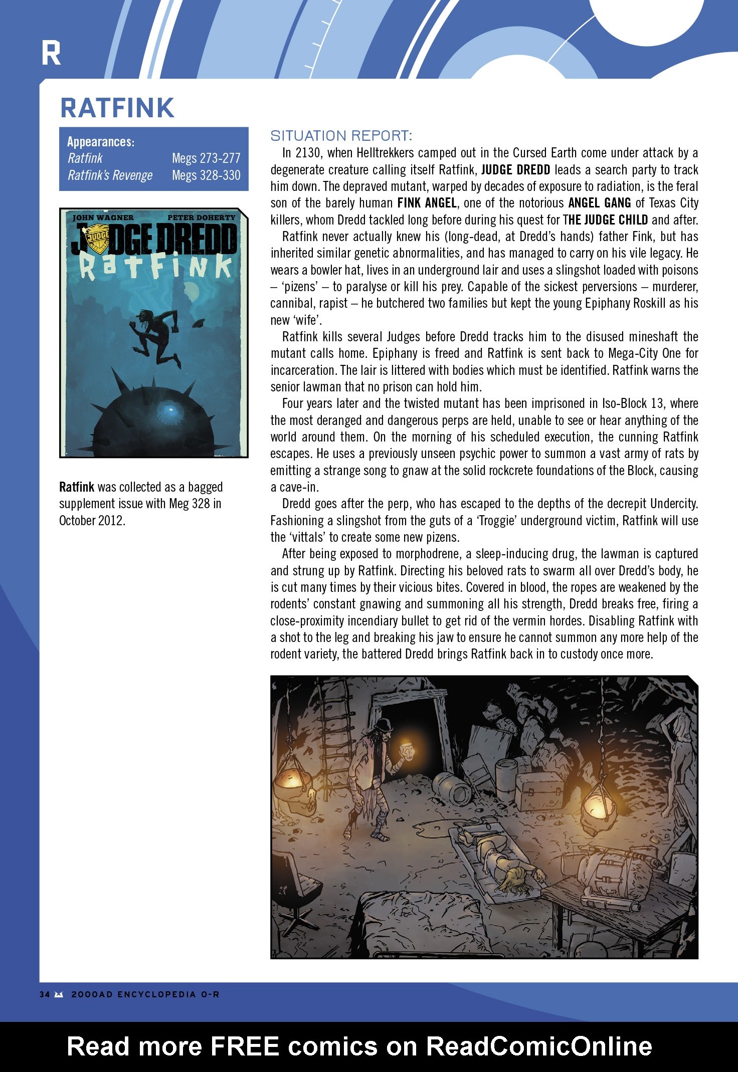 Read online Judge Dredd Megazine (Vol. 5) comic -  Issue #434 - 100
