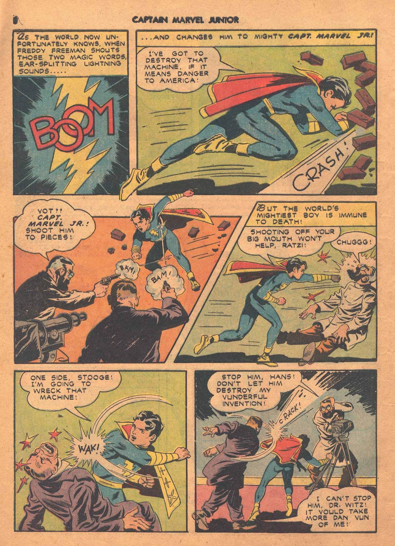 Read online Captain Marvel, Jr. comic -  Issue #108 - 10