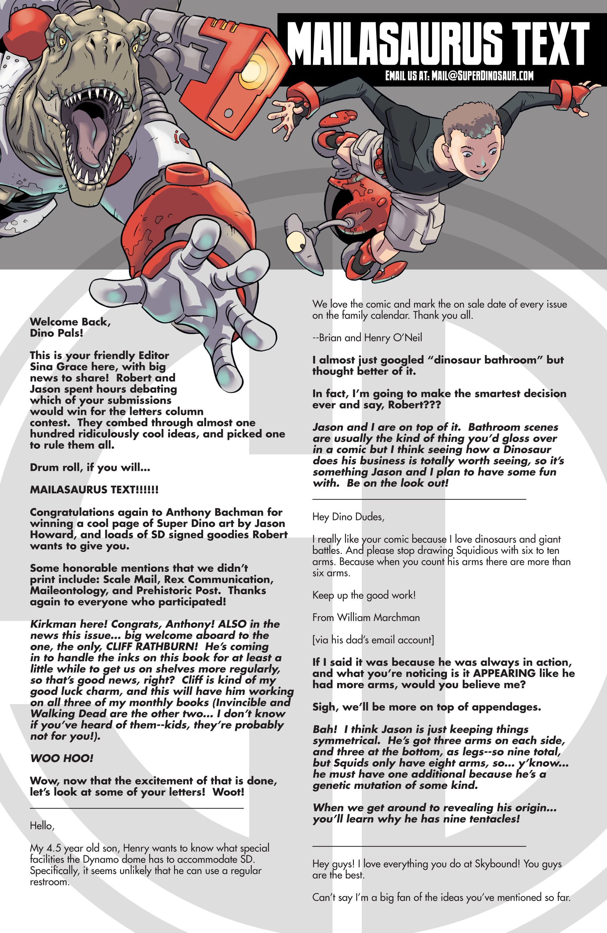 Read online Super Dinosaur (2011) comic -  Issue #9 - 22