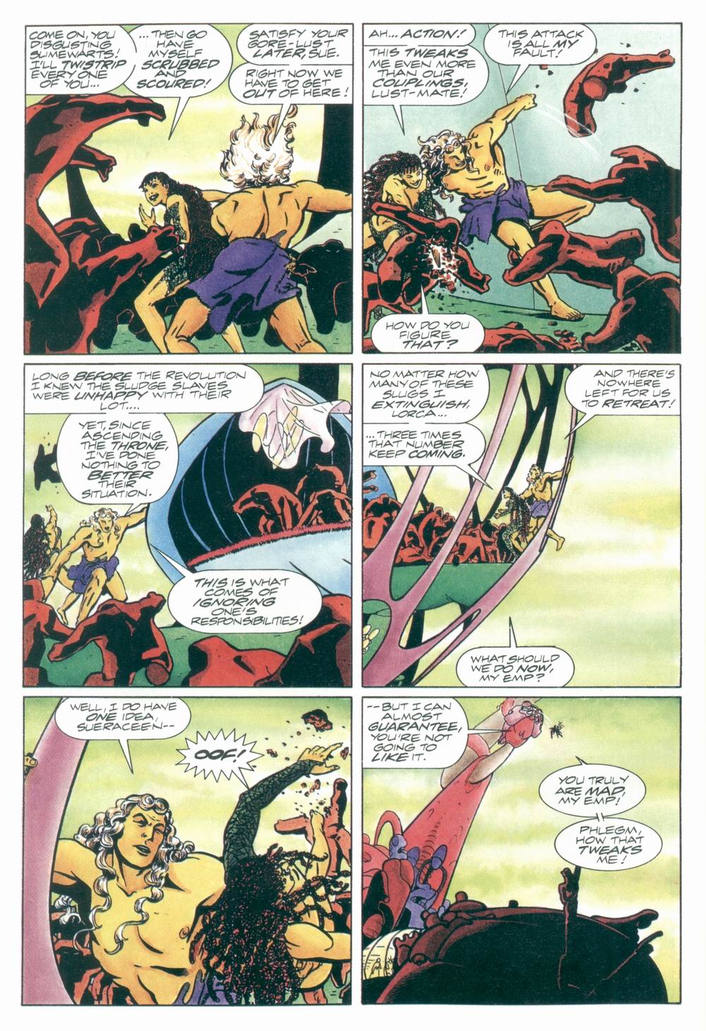 Read online Warriors of Plasm comic -  Issue #5 - 5