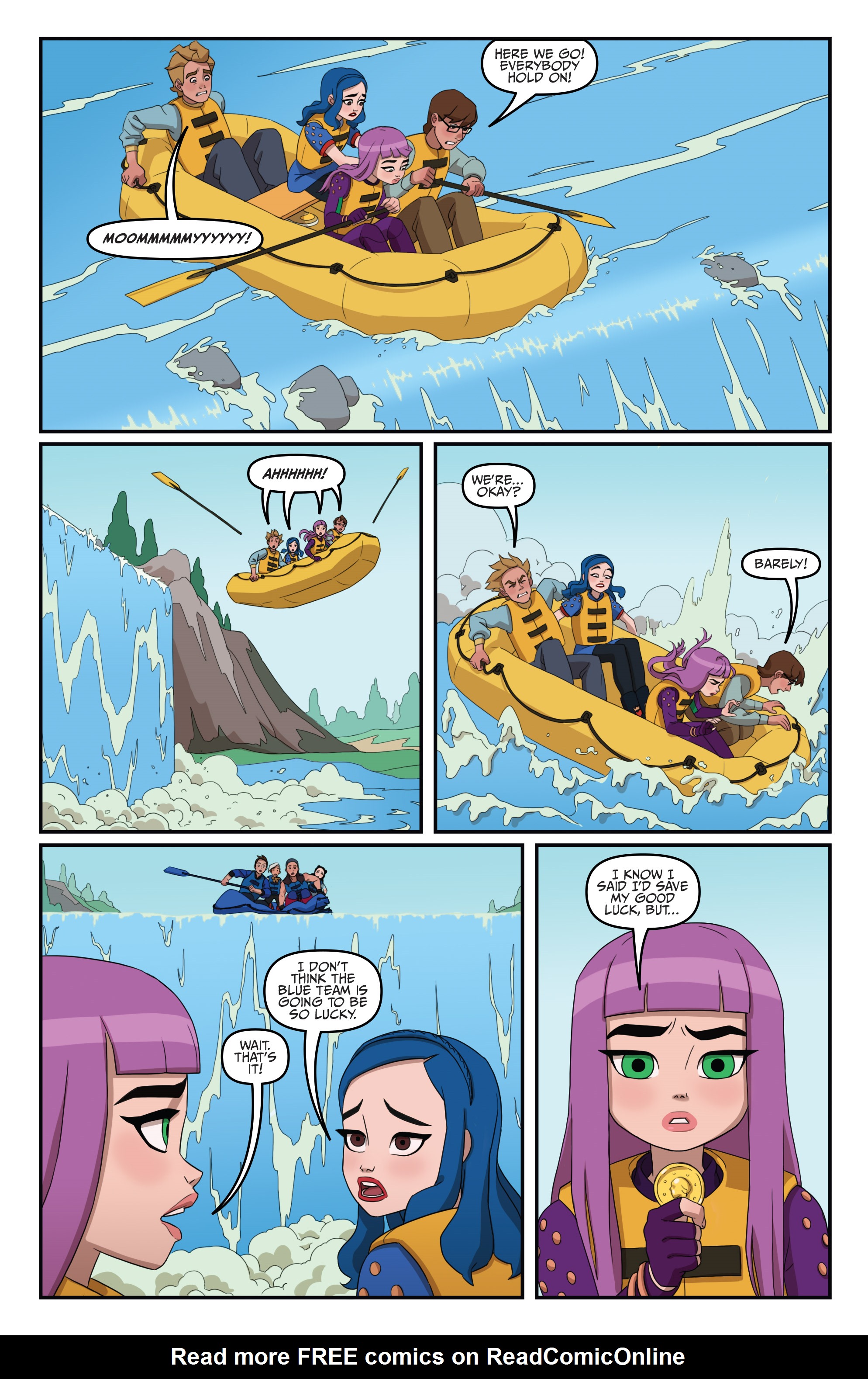 Read online Descendants: Twisted Field Trip comic -  Issue # Full - 45