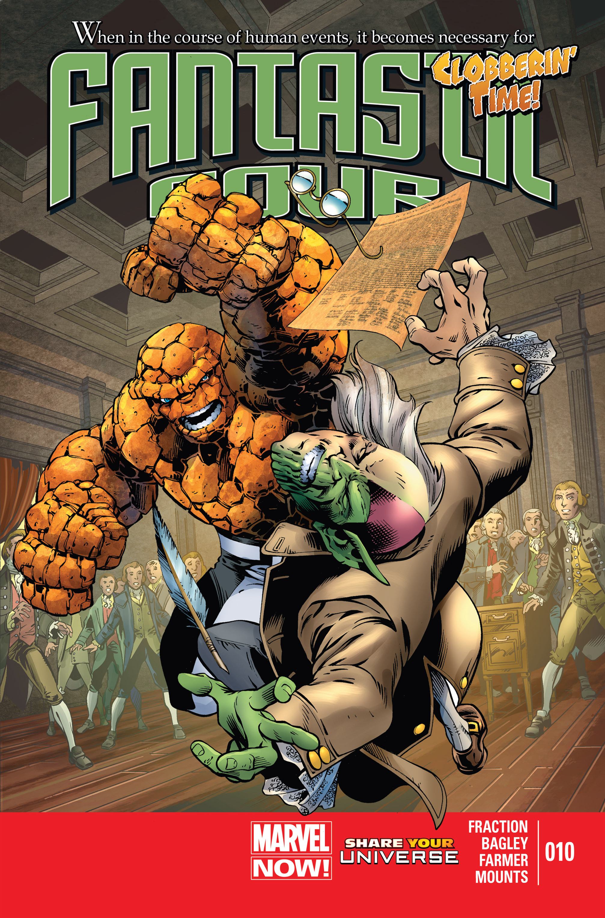 Read online Fantastic Four (2013) comic -  Issue #10 - 1