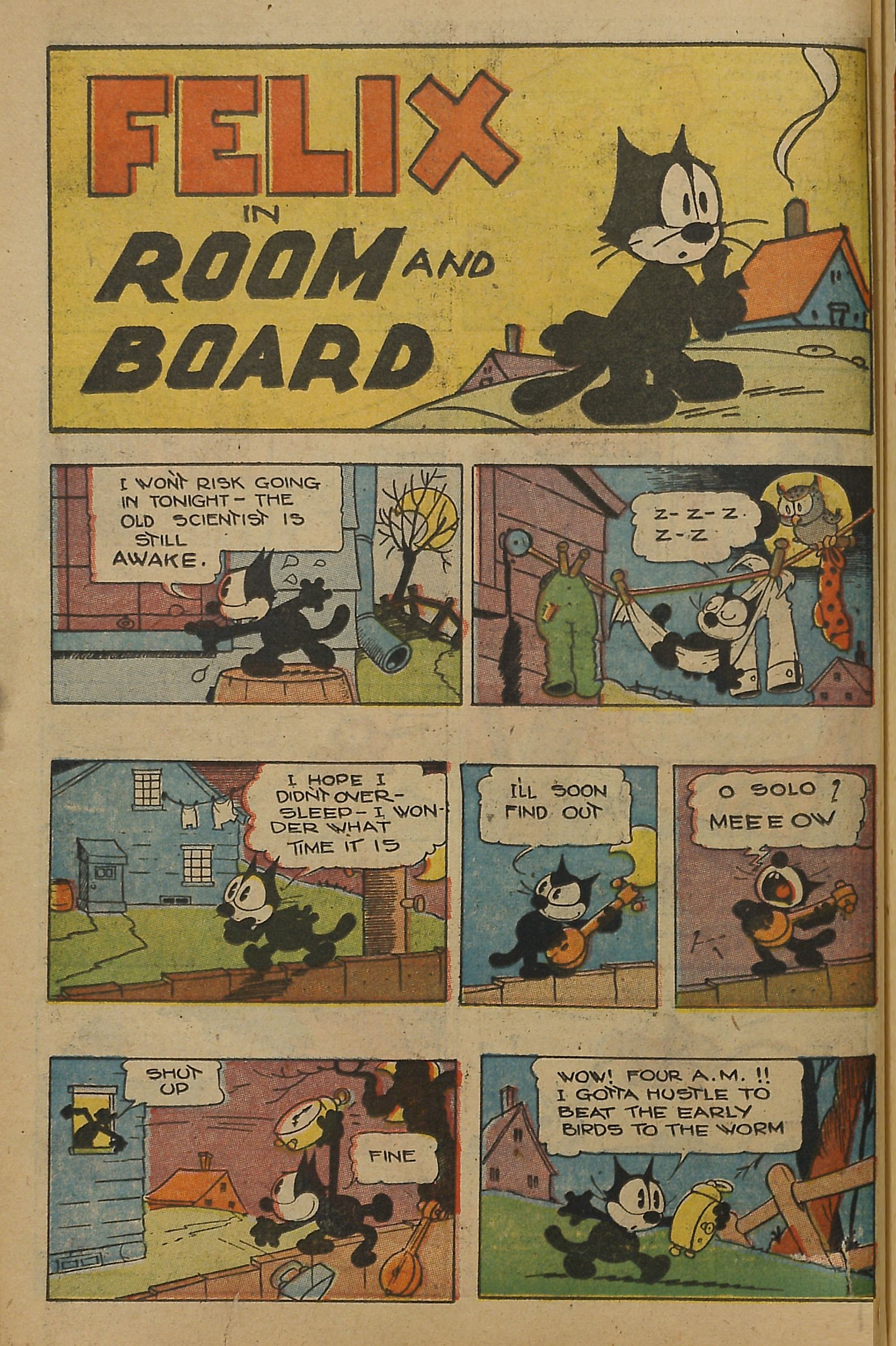 Read online Felix the Cat (1951) comic -  Issue #37 - 39
