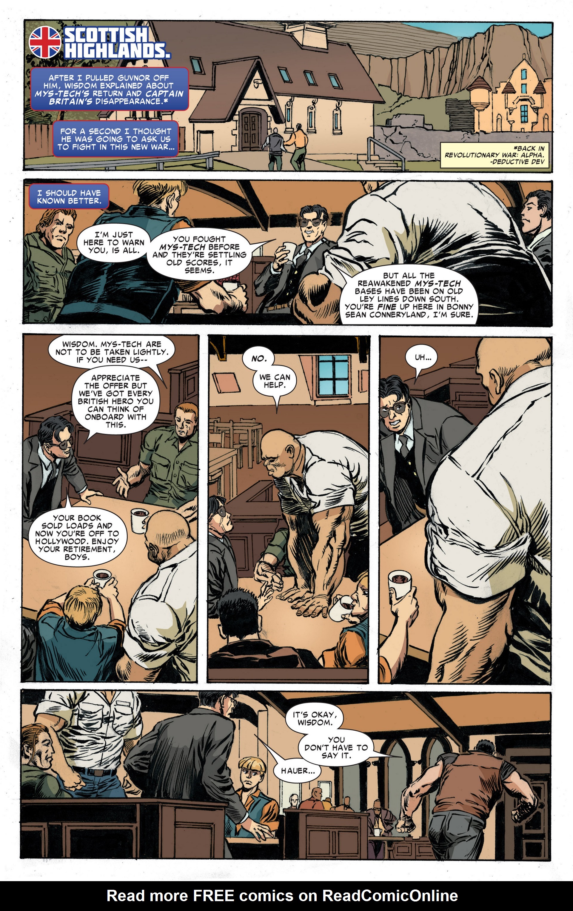 Read online Revolutionary War: Super Soldiers comic -  Issue # Full - 8