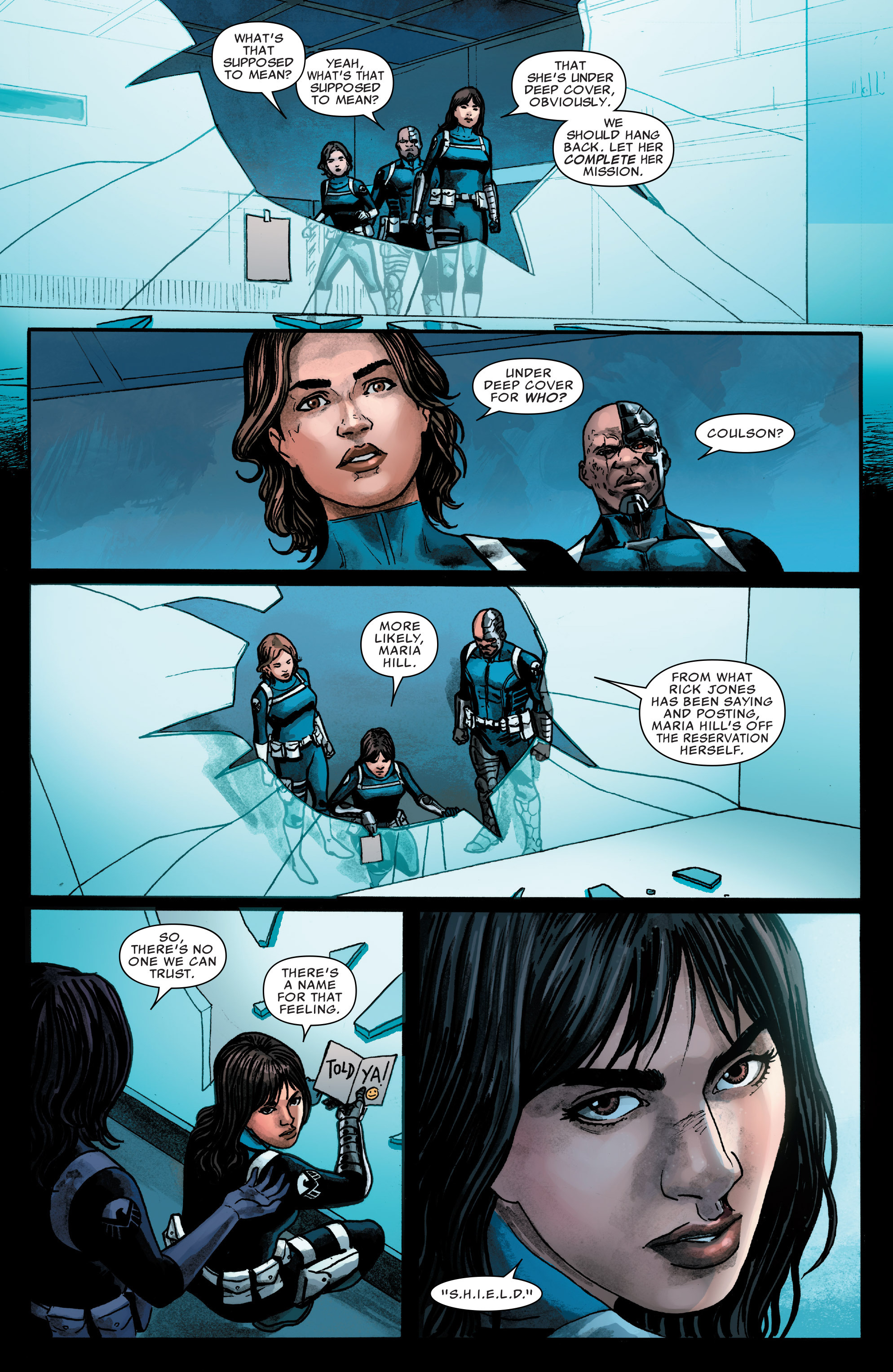 Read online Agents of S.H.I.E.L.D. comic -  Issue #4 - 19