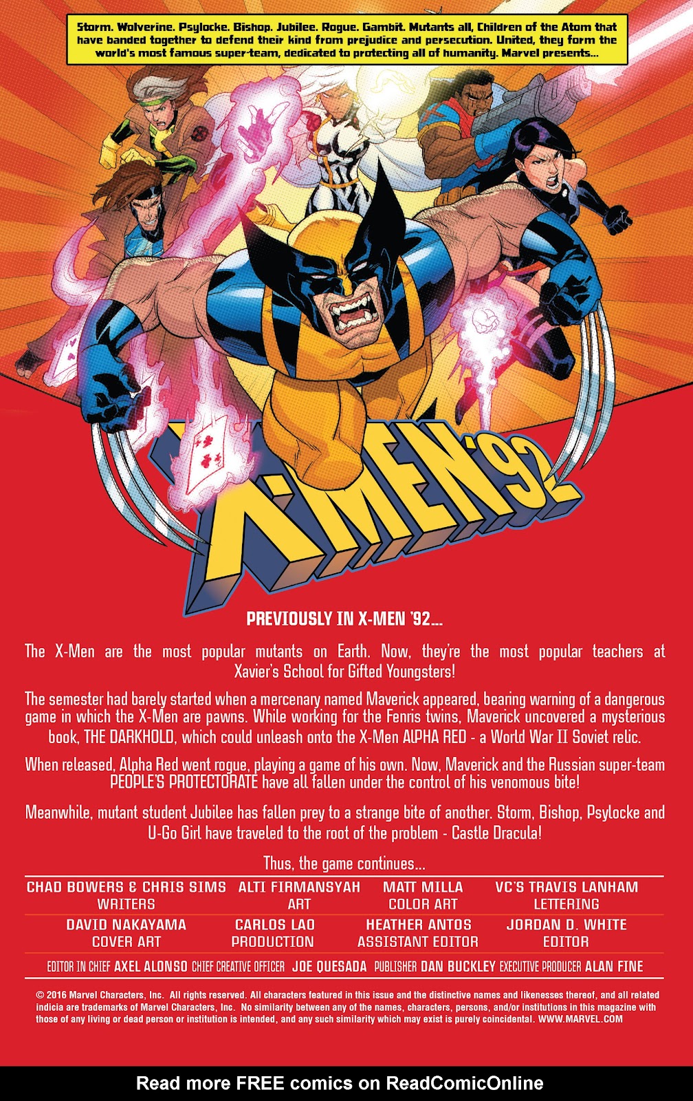 X-Men '92 (2016) issue 3 - Page 2