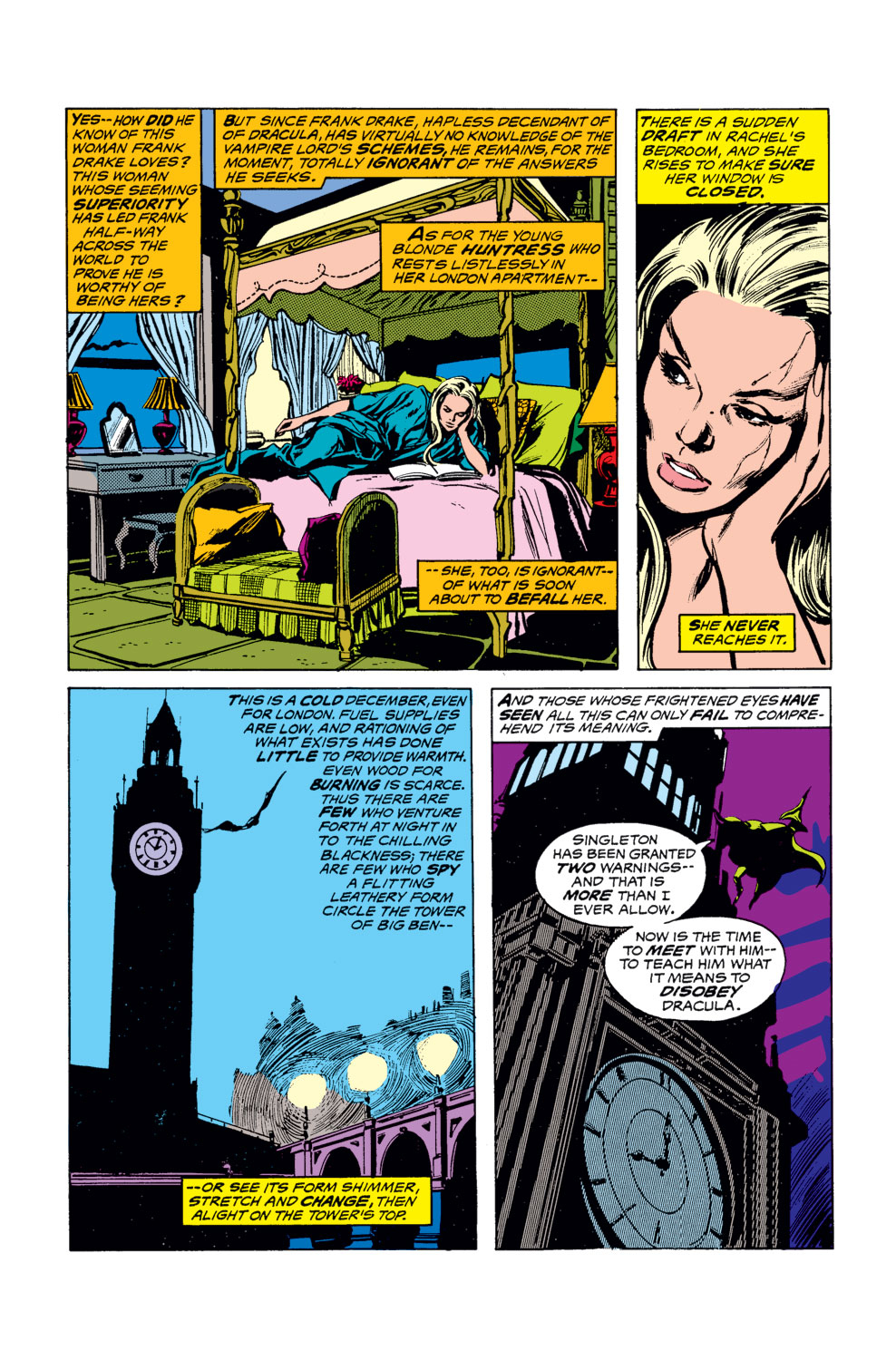 Read online Tomb of Dracula (1972) comic -  Issue #31 - 9