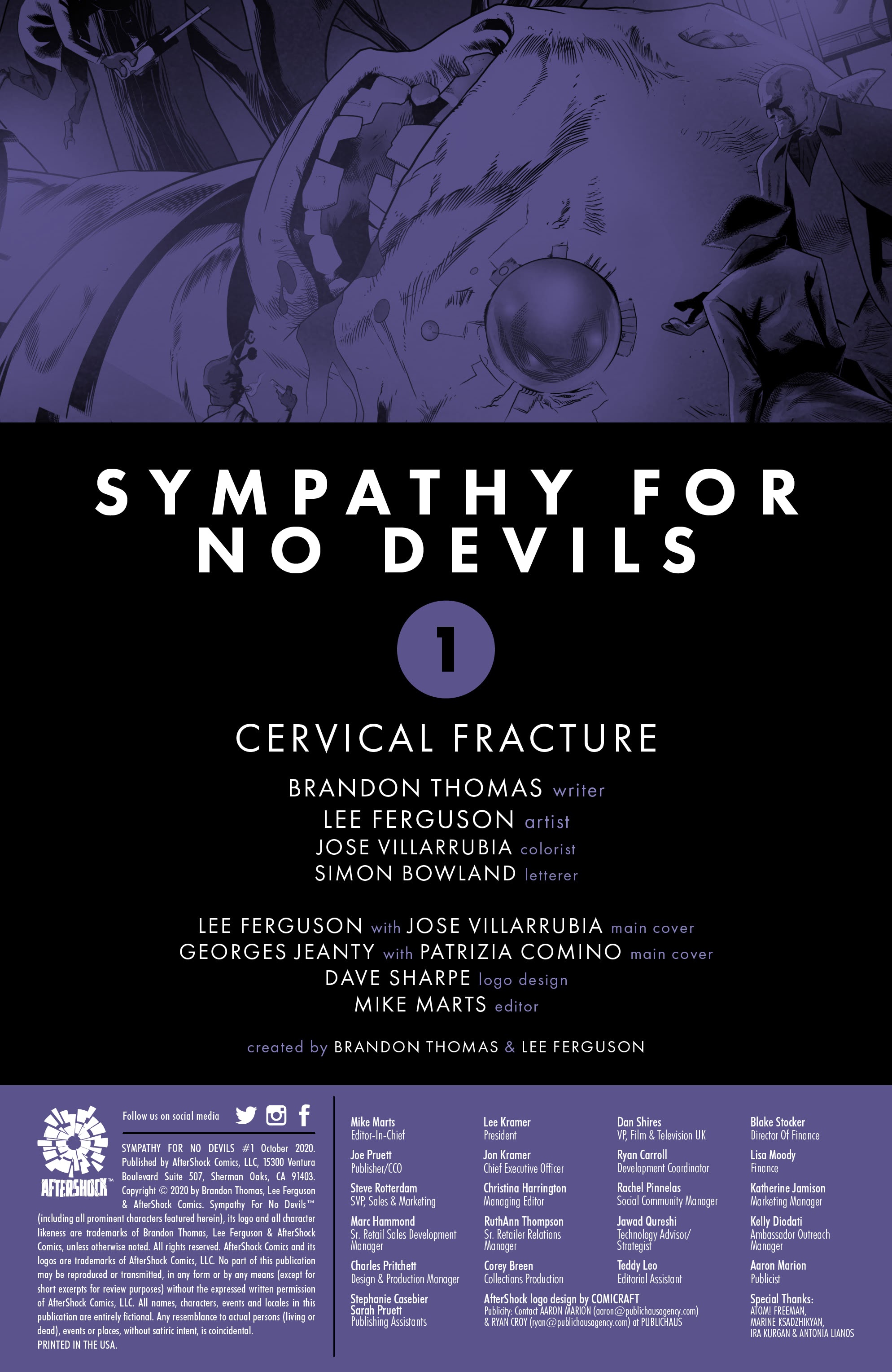 Read online Sympathy for No Devils comic -  Issue #1 - 2