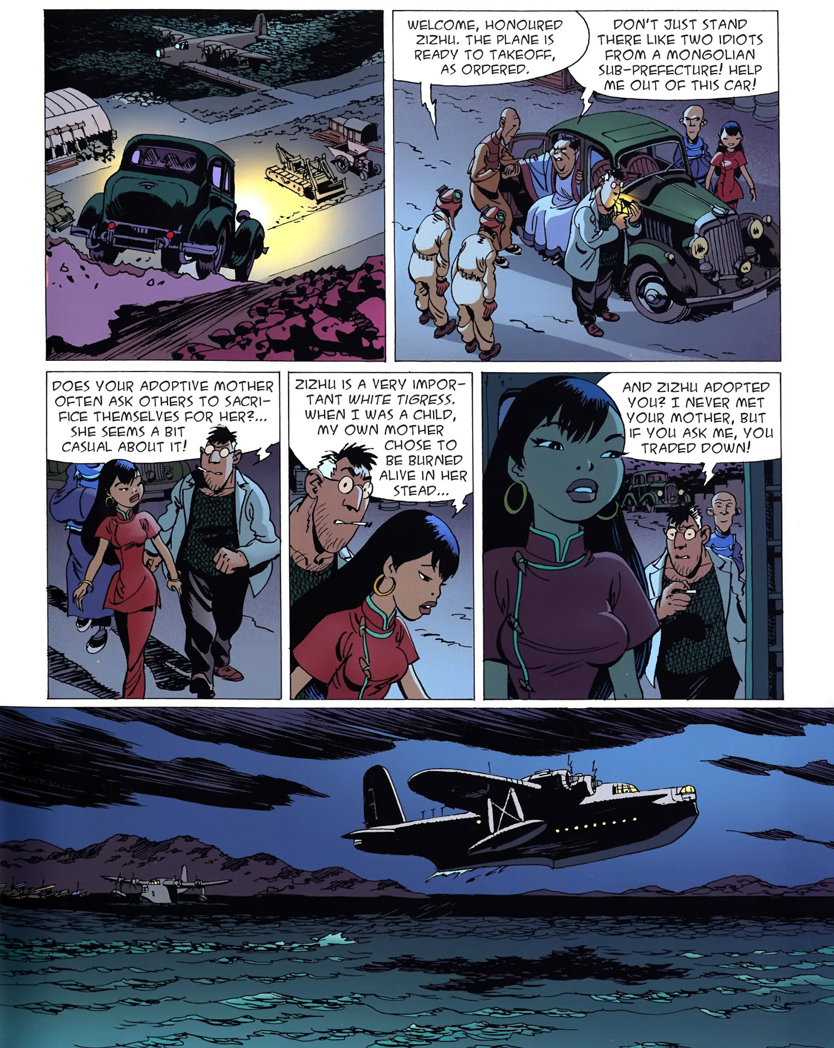 Read online Tigresse Blanche comic -  Issue #5 - 23