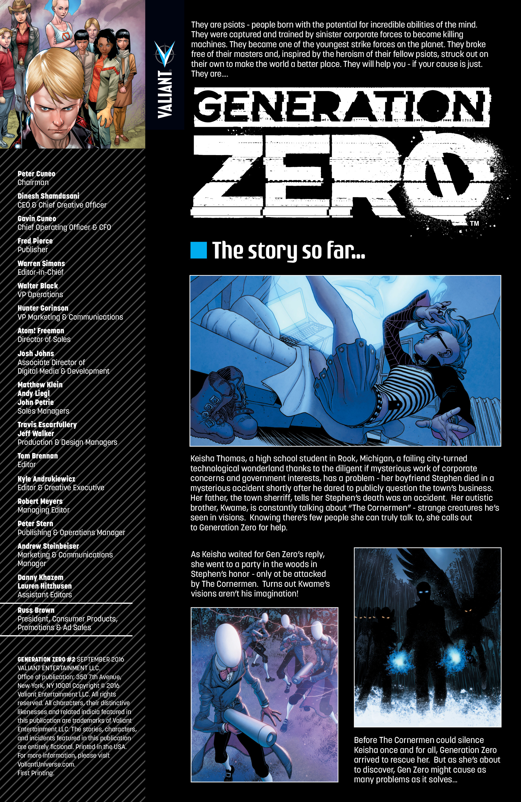 Read online Generation Zero comic -  Issue #2 - 2