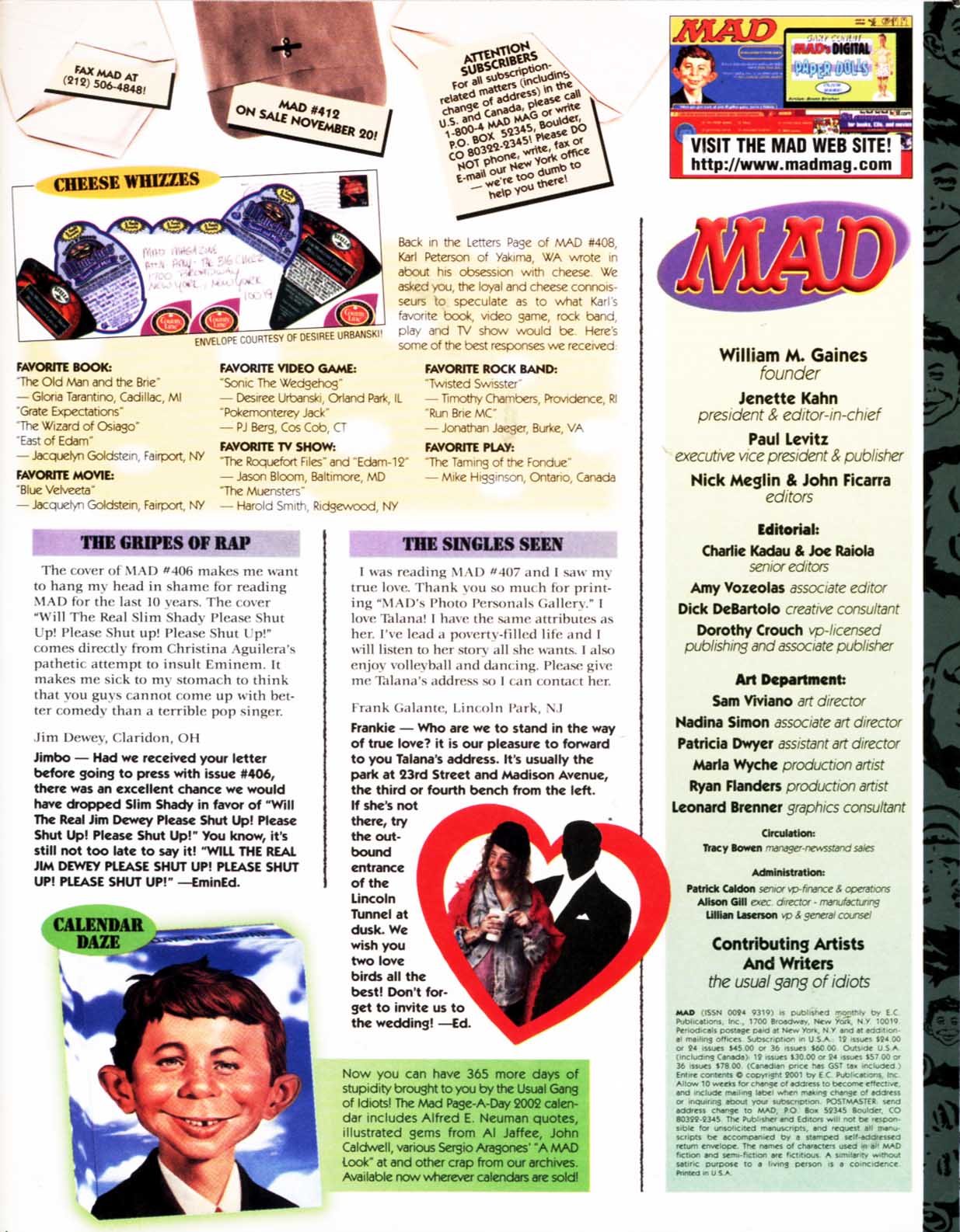 Read online MAD comic -  Issue #411 - 7