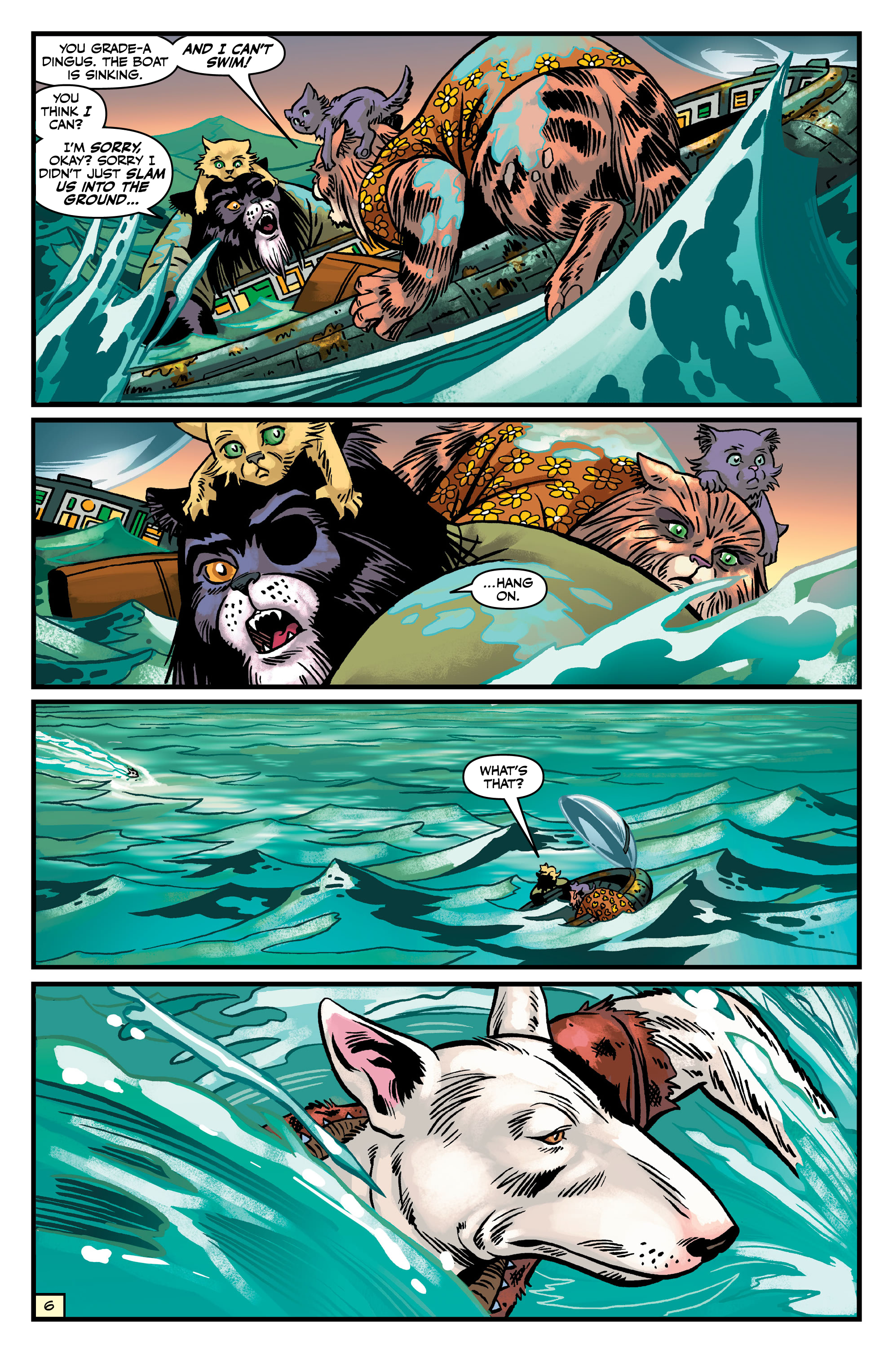 Read online Captain Ginger Season 2 comic -  Issue #3 - 7