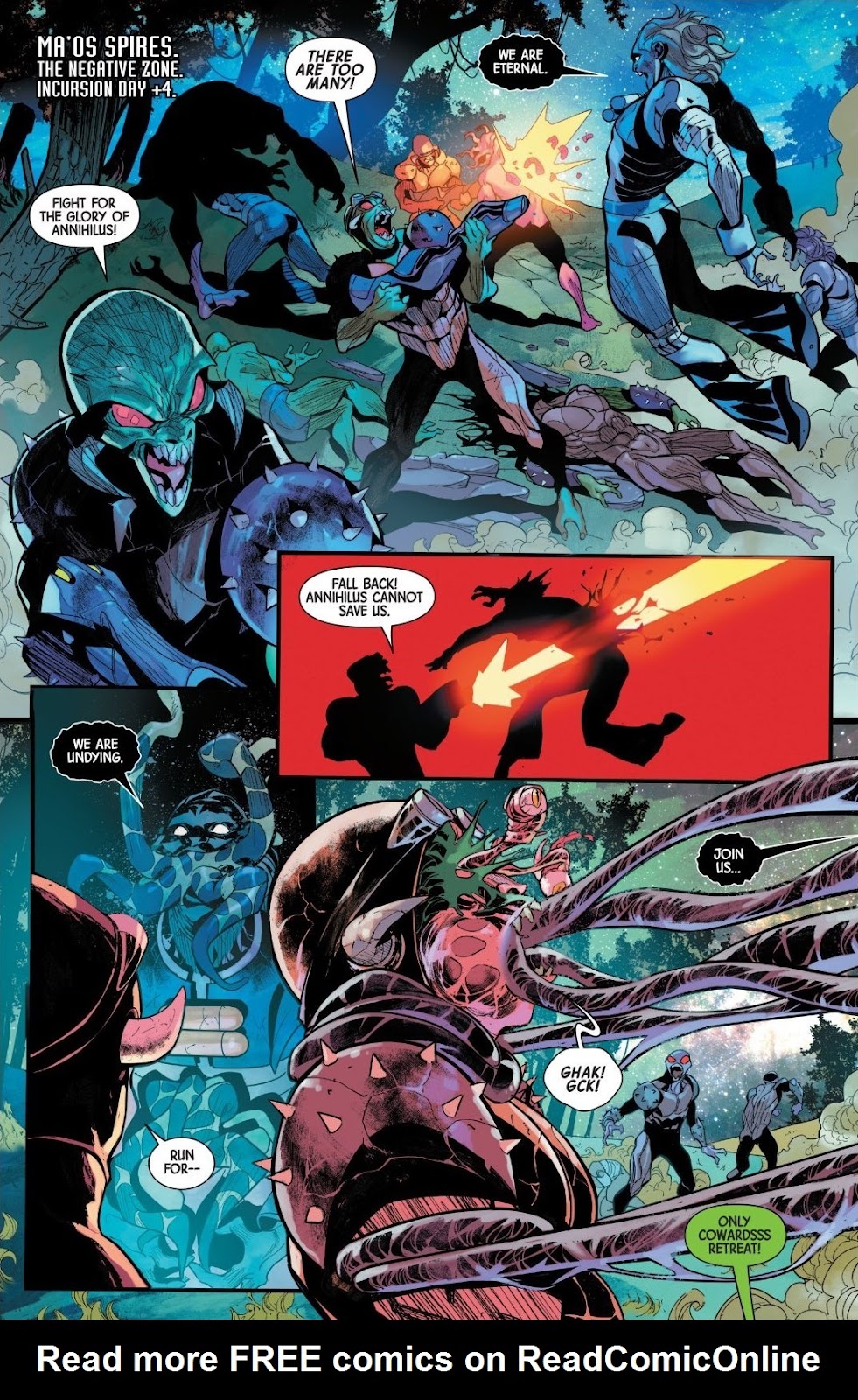 Read online Annihilation-Scourge Alpha comic -  Issue # Full - 4