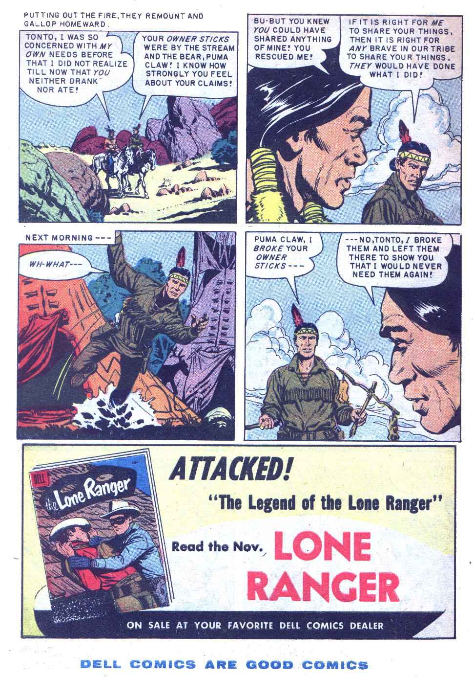 Read online Lone Ranger's Companion Tonto comic -  Issue #29 - 34