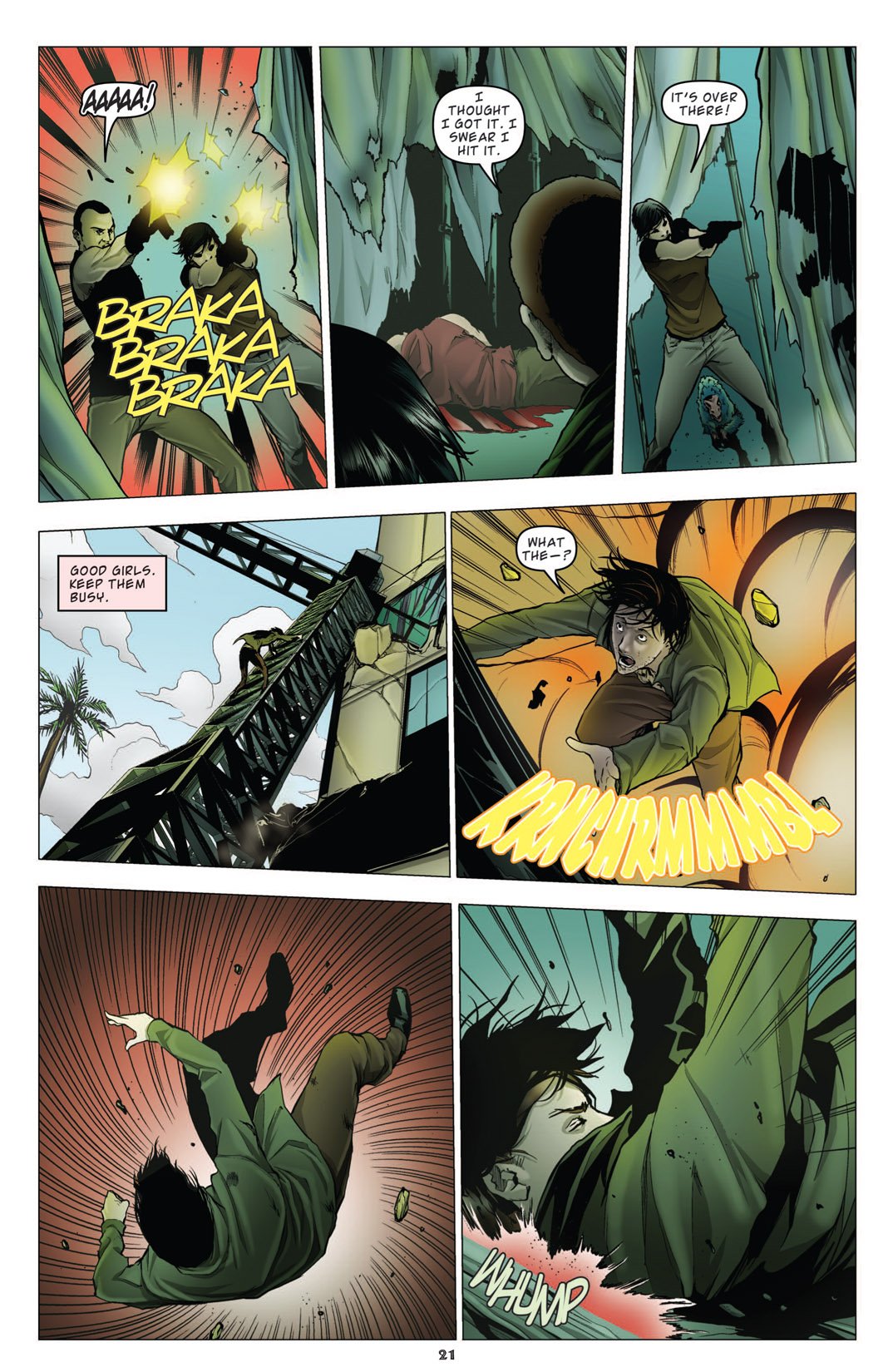 Read online Jurassic Park: Dangerous Games comic -  Issue #4 - 24