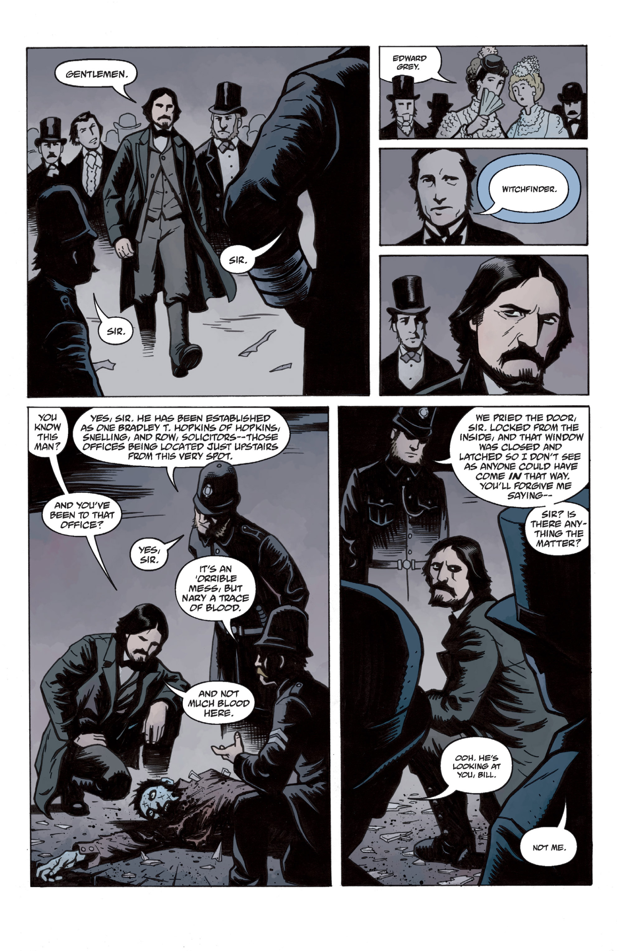 Read online Sir Edward Grey, Witchfinder: In the Service of Angels comic -  Issue # TPB - 9