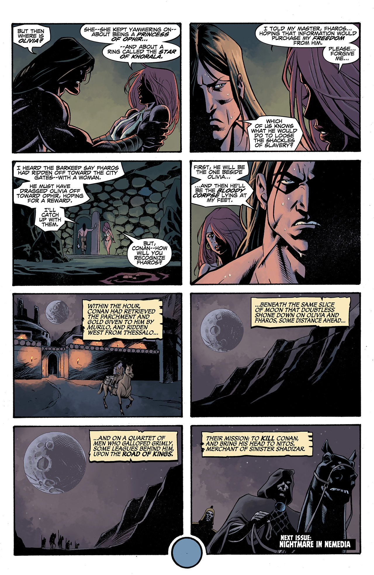 Read online Conan: Road of Kings comic -  Issue #3 - 22