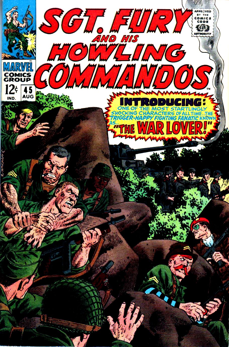 Read online Sgt. Fury comic -  Issue #45 - 1