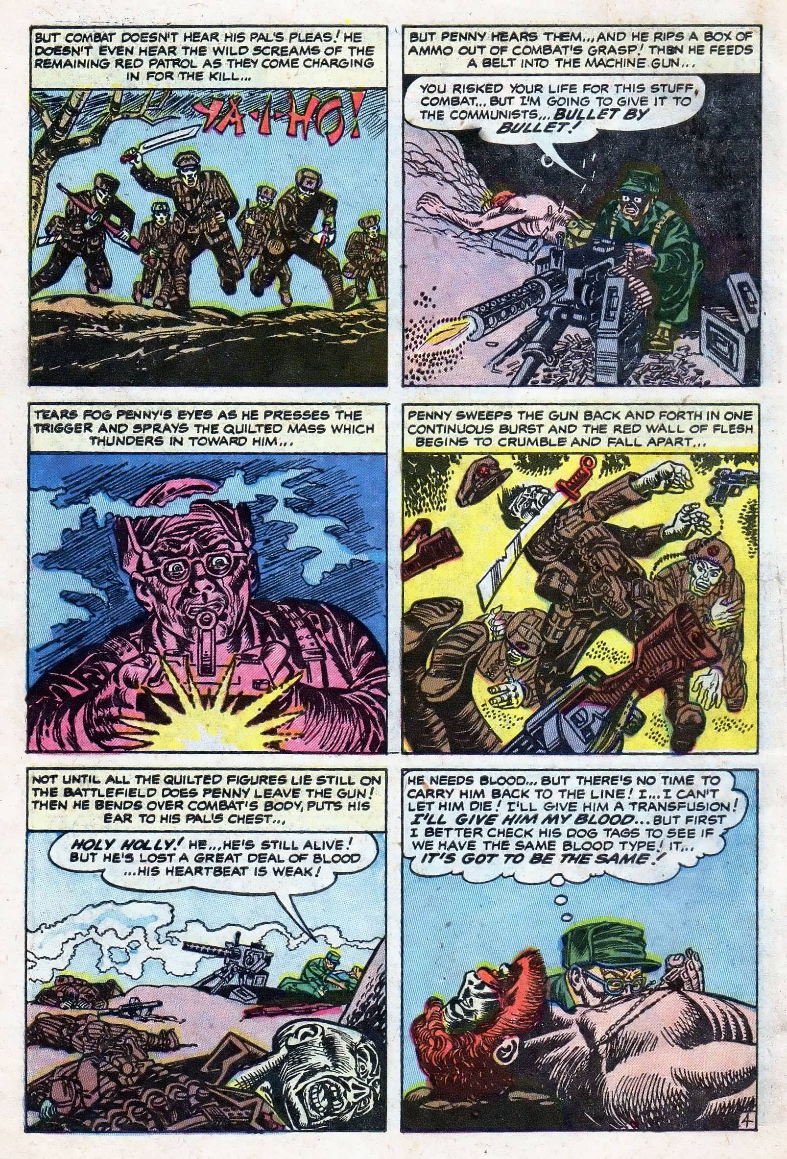 Read online Combat (1952) comic -  Issue #8 - 6