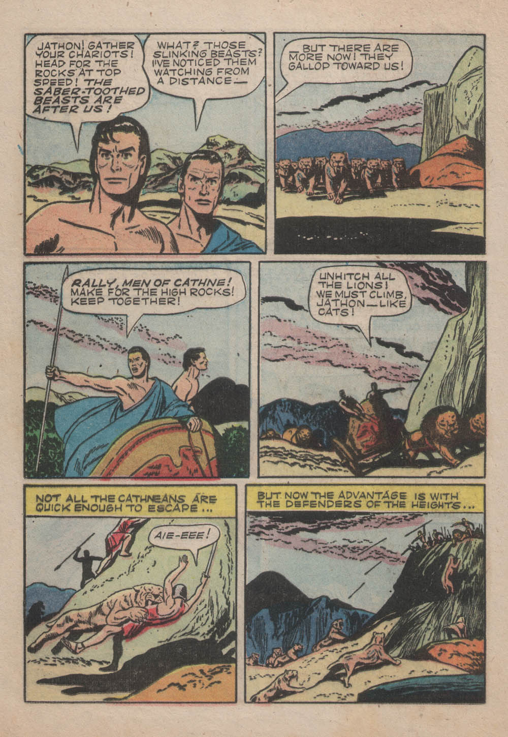 Read online Tarzan (1948) comic -  Issue #35 - 20