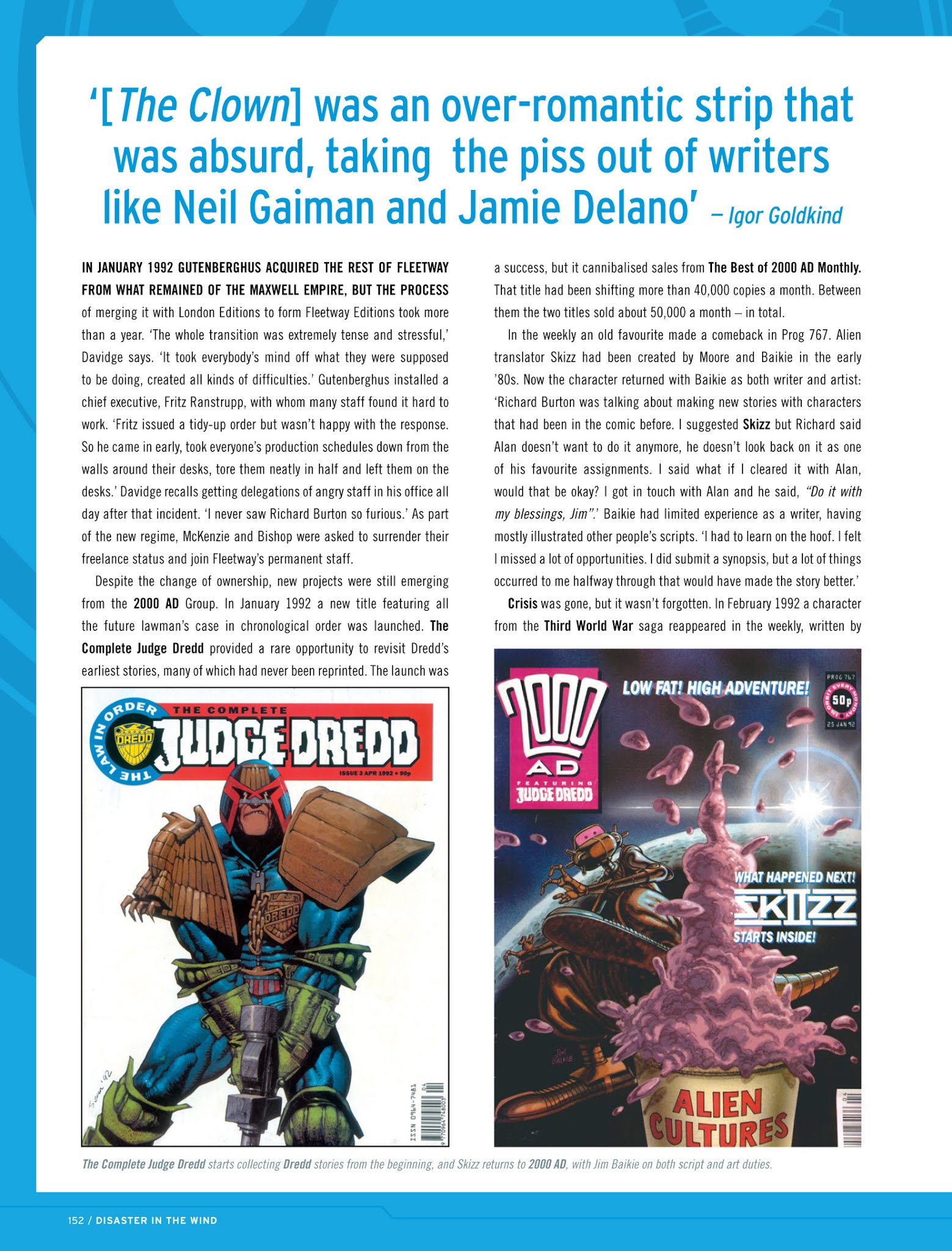 Read online Thrill-Power Overload: Forty Years of 2000 AD: Revised, Updated and Expanded! comic -  Issue # TPB (Part 2) - 54