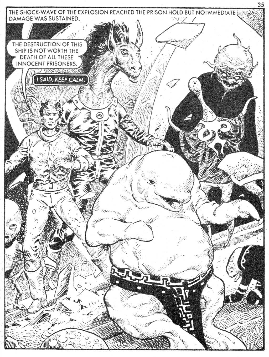 Read online Starblazer comic -  Issue #87 - 35