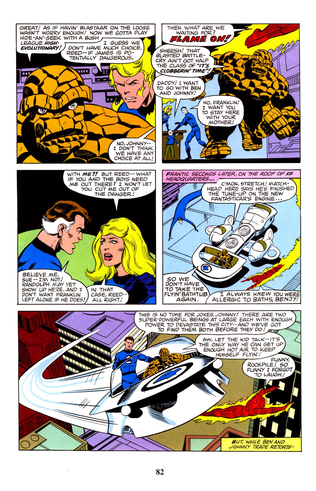 Read online Fantastic Four Visionaries: John Byrne comic -  Issue # TPB 0 - 83