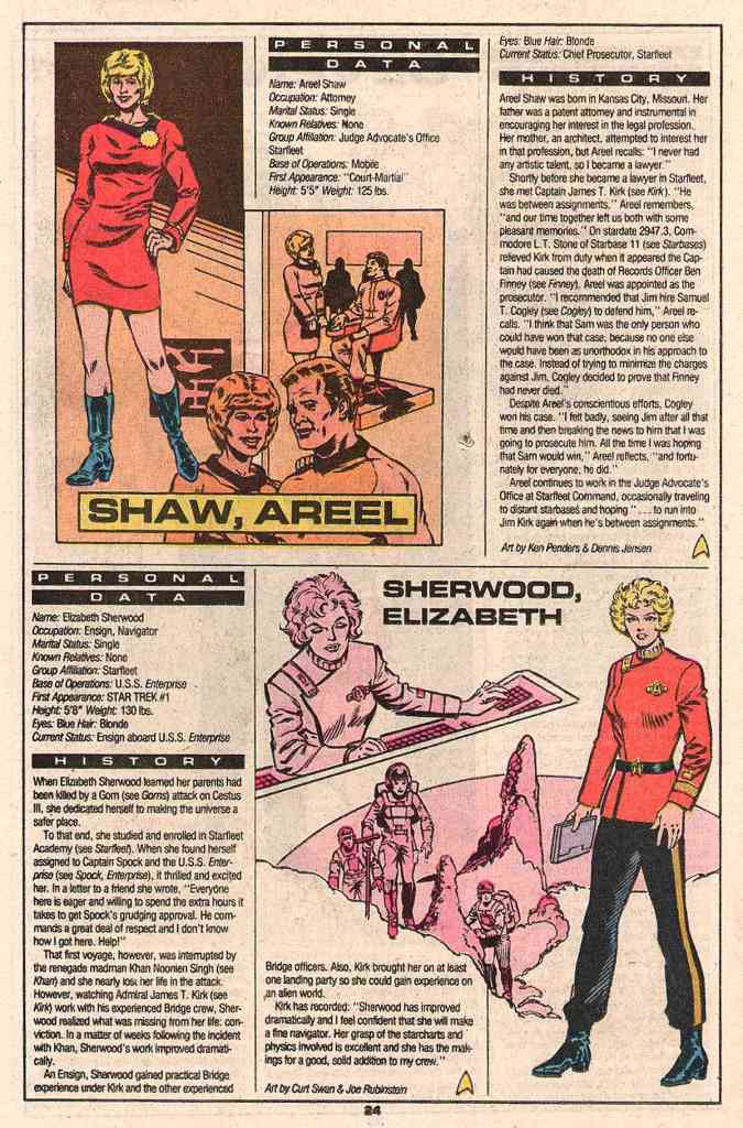Read online Who's Who in Star Trek comic -  Issue #2 - 26