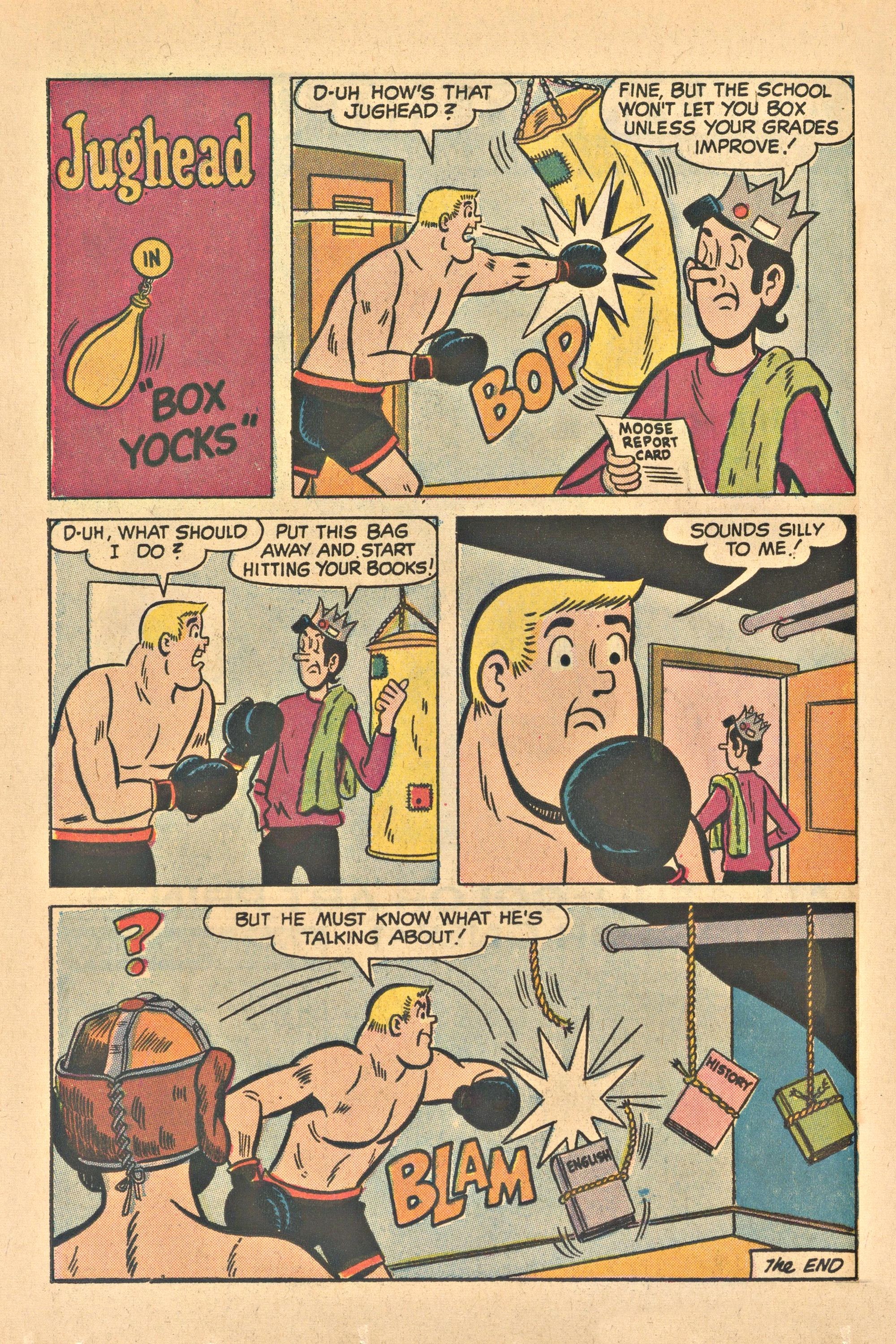 Read online Jughead's Jokes comic -  Issue #32 - 37