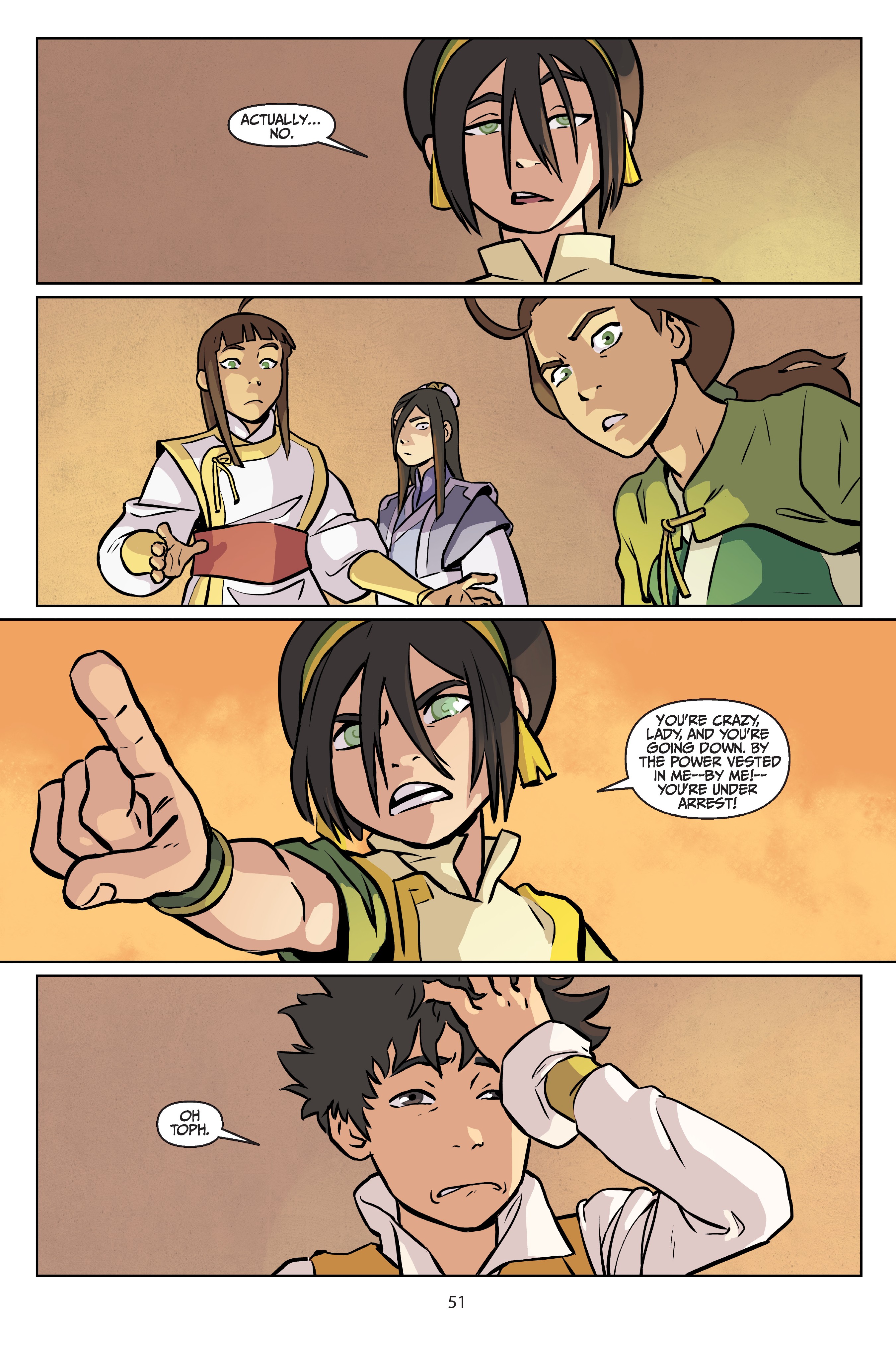 Read online Nickelodeon Avatar: The Last Airbender - Imbalance comic -  Issue # TPB 2 - 52