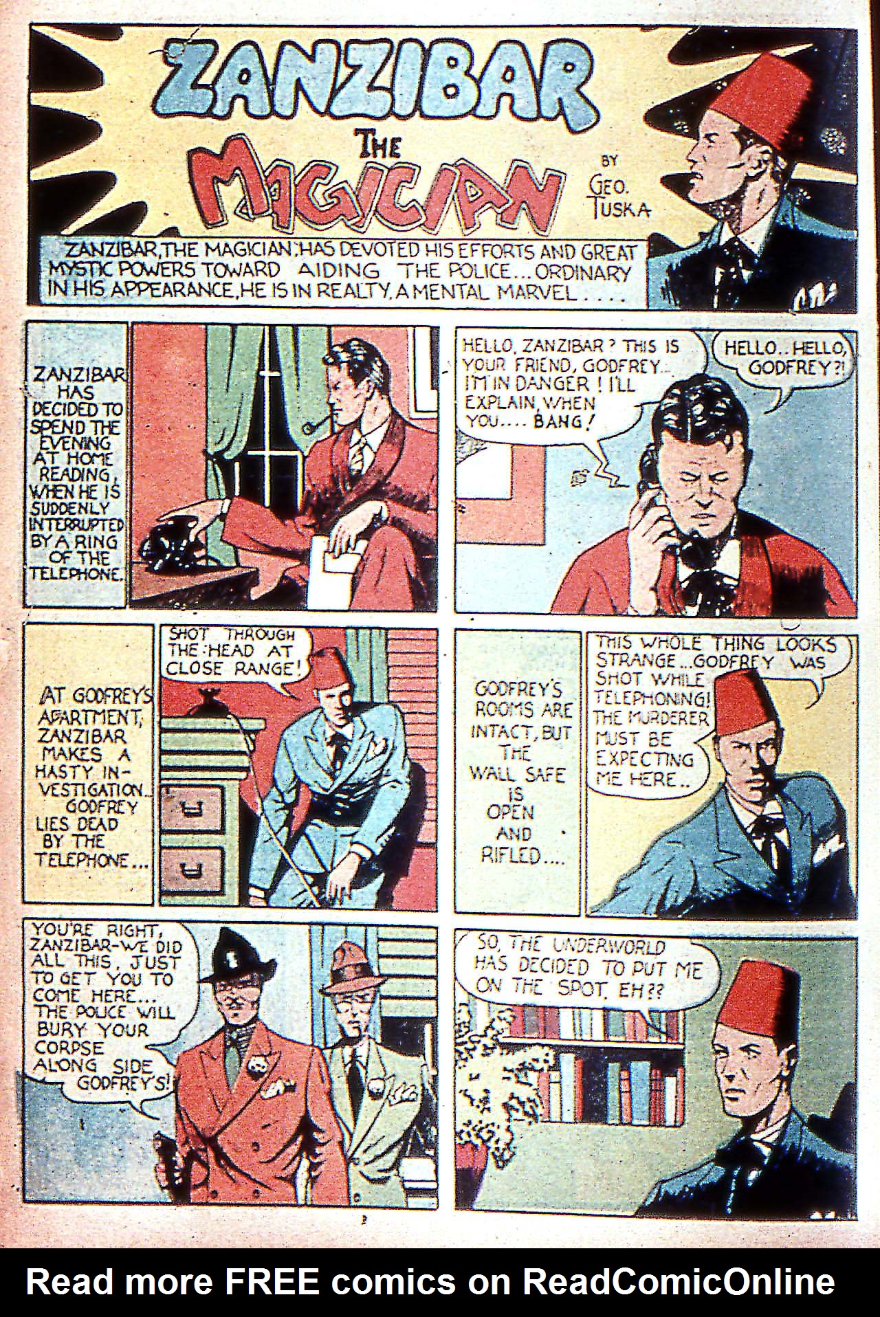 Read online Mystery Men Comics comic -  Issue #1 - 30