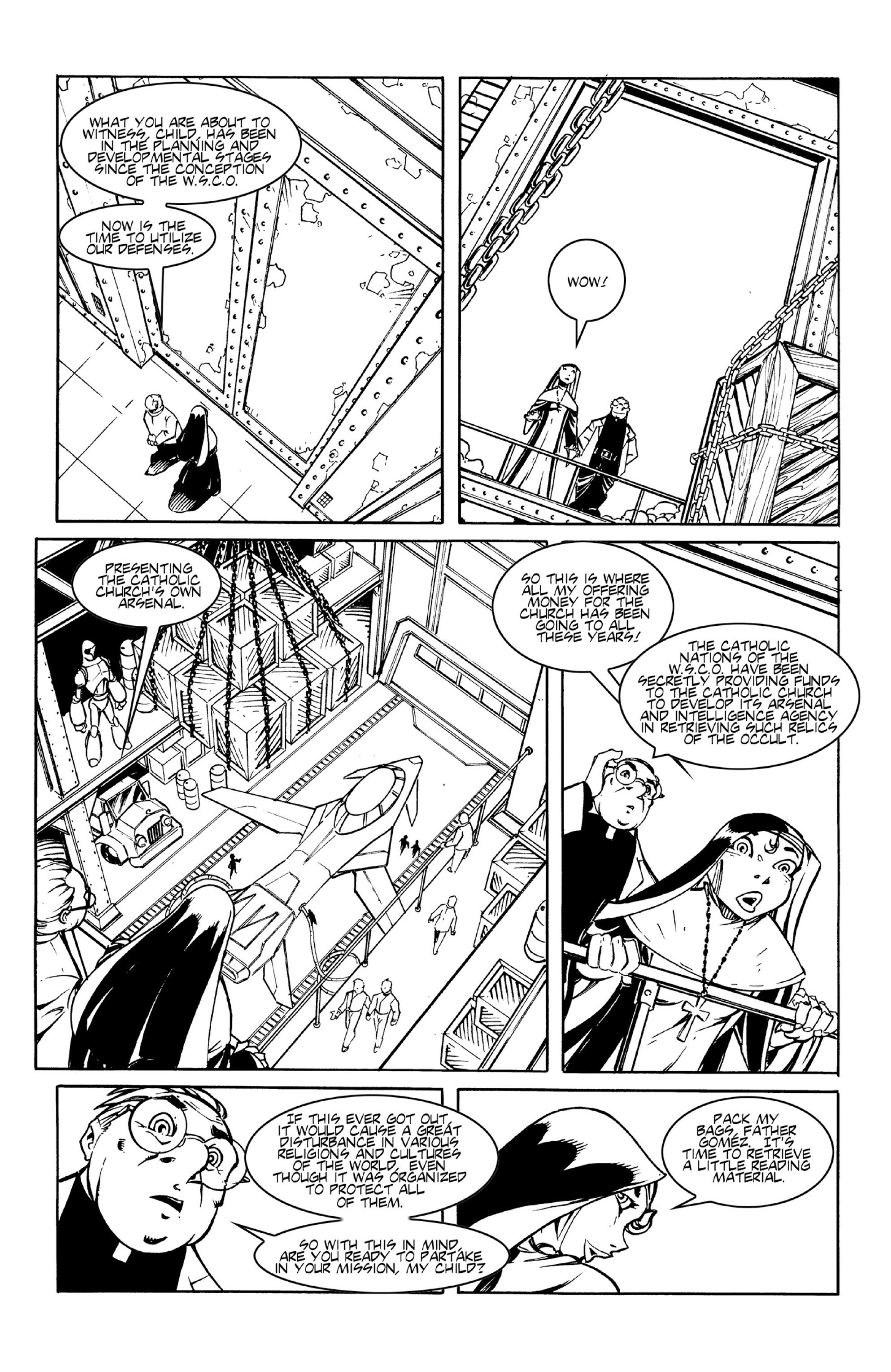 Read online Warrior Nun Areala: Armor of God comic -  Issue # TPB - 26