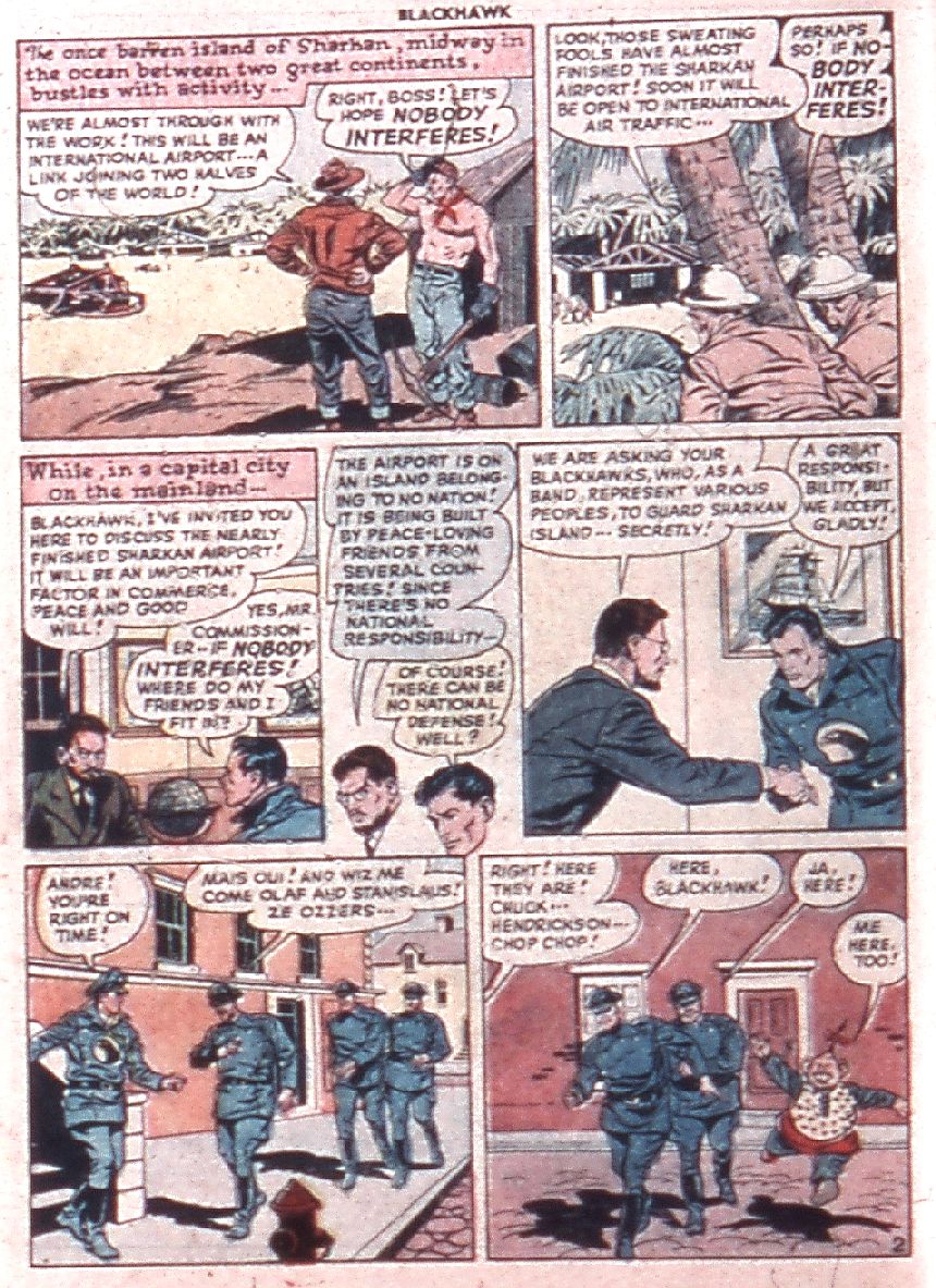 Read online Blackhawk (1957) comic -  Issue #22 - 4