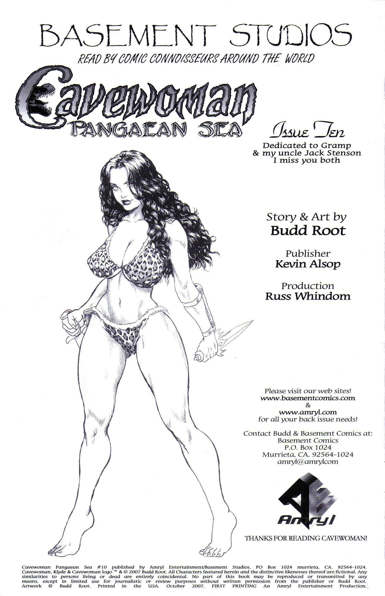 Read online Cavewoman: Pangaean Sea comic -  Issue #10 - 2