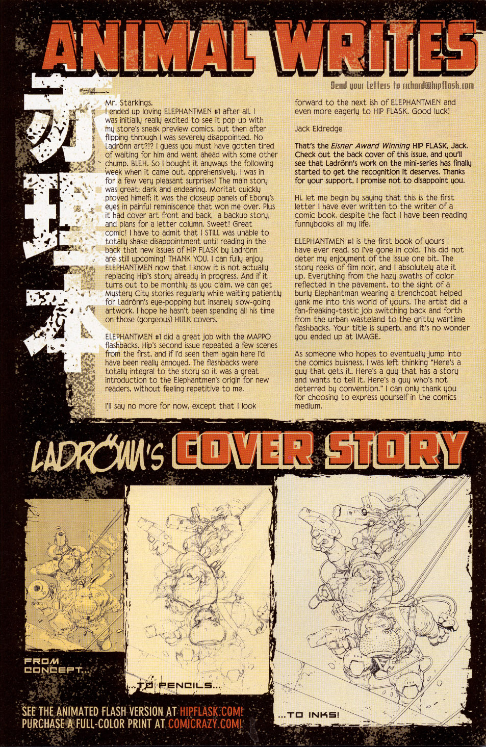 Read online Elephantmen comic -  Issue #4.5 - 28