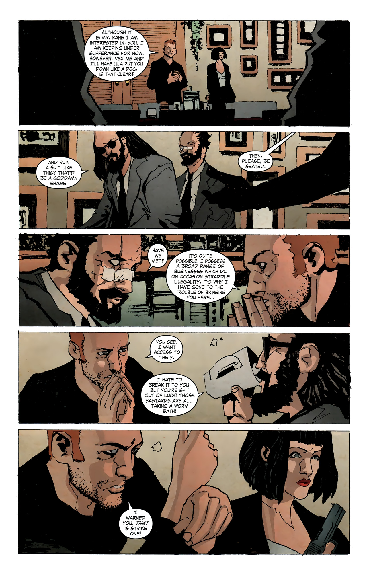 Read online Kane & Lynch comic -  Issue #3 - 5