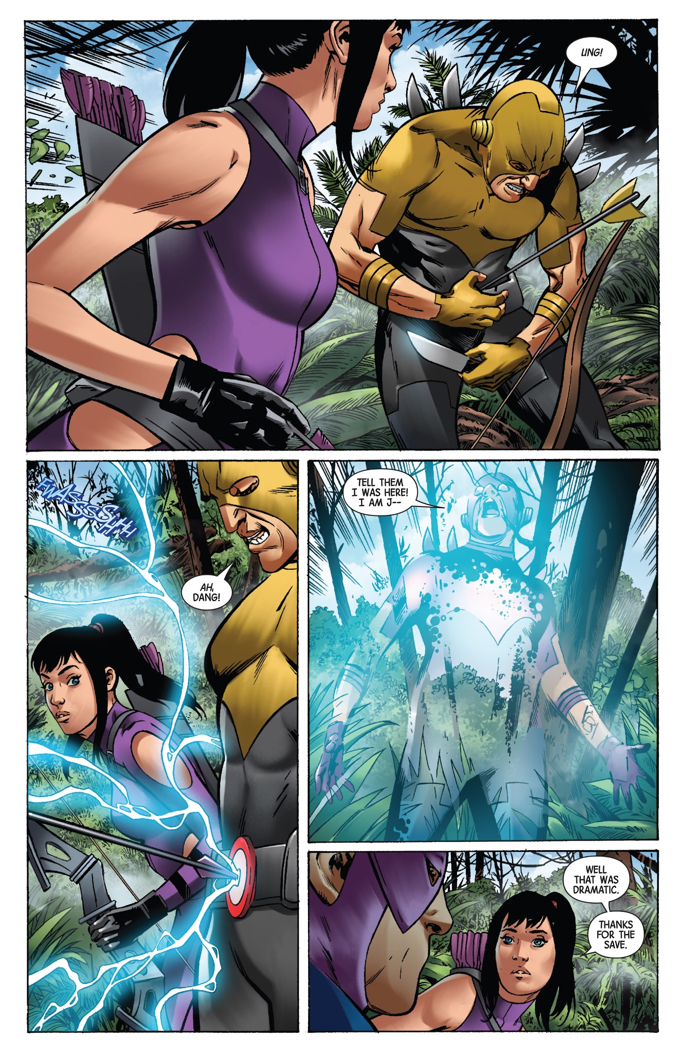 Read online Generations: Hawkeye & Hawkeye comic -  Issue # Full - 7