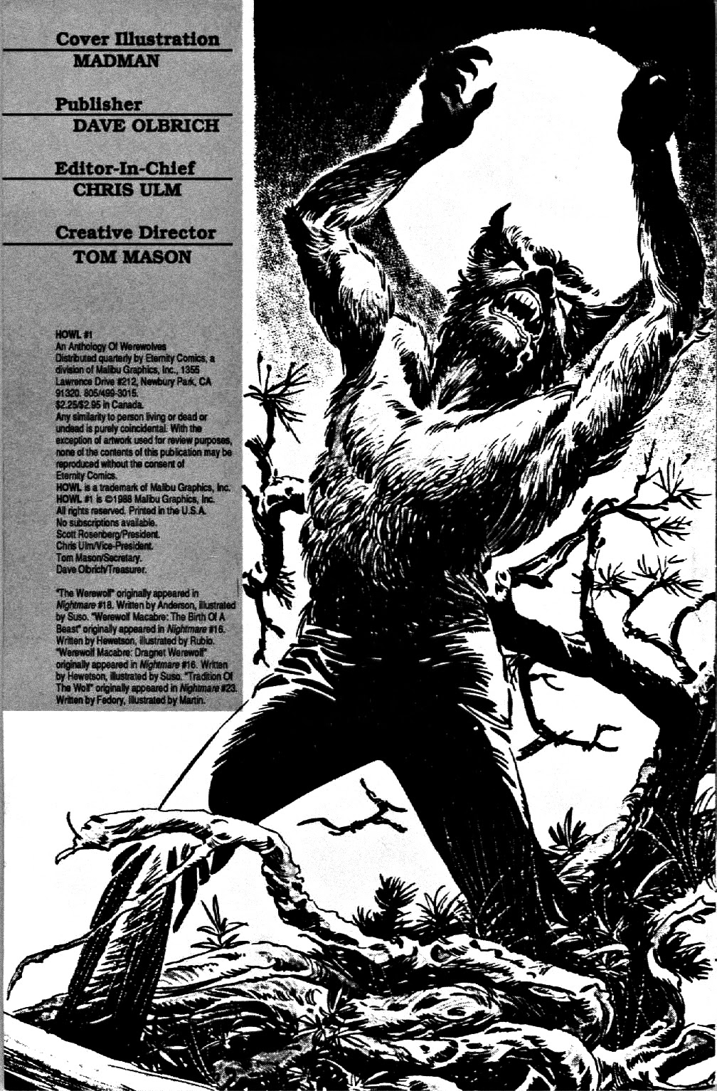 Read online Howl comic -  Issue #1 - 2