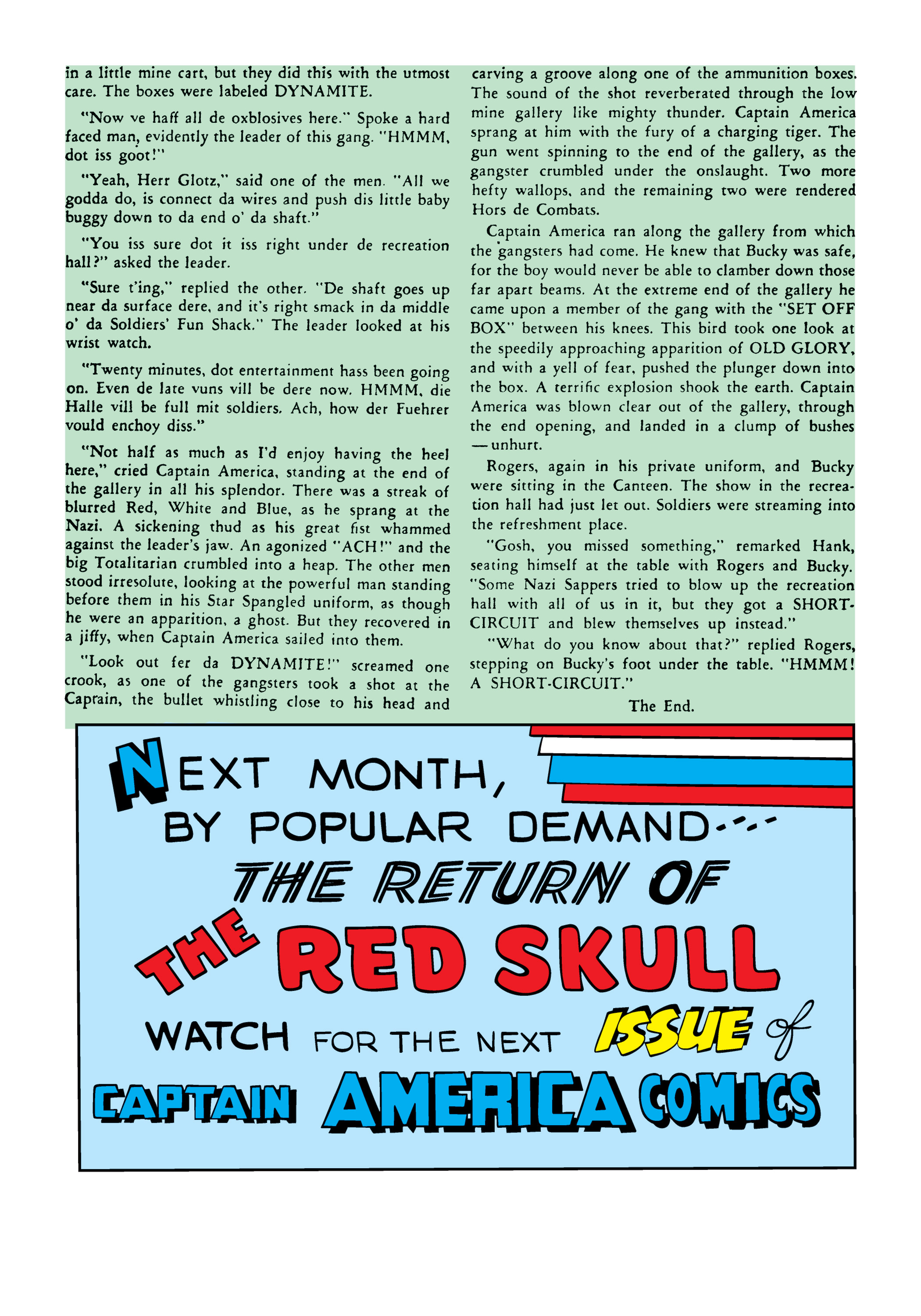 Read online Marvel Masterworks: Golden Age Captain America comic -  Issue # TPB 1 (Part 2) - 25