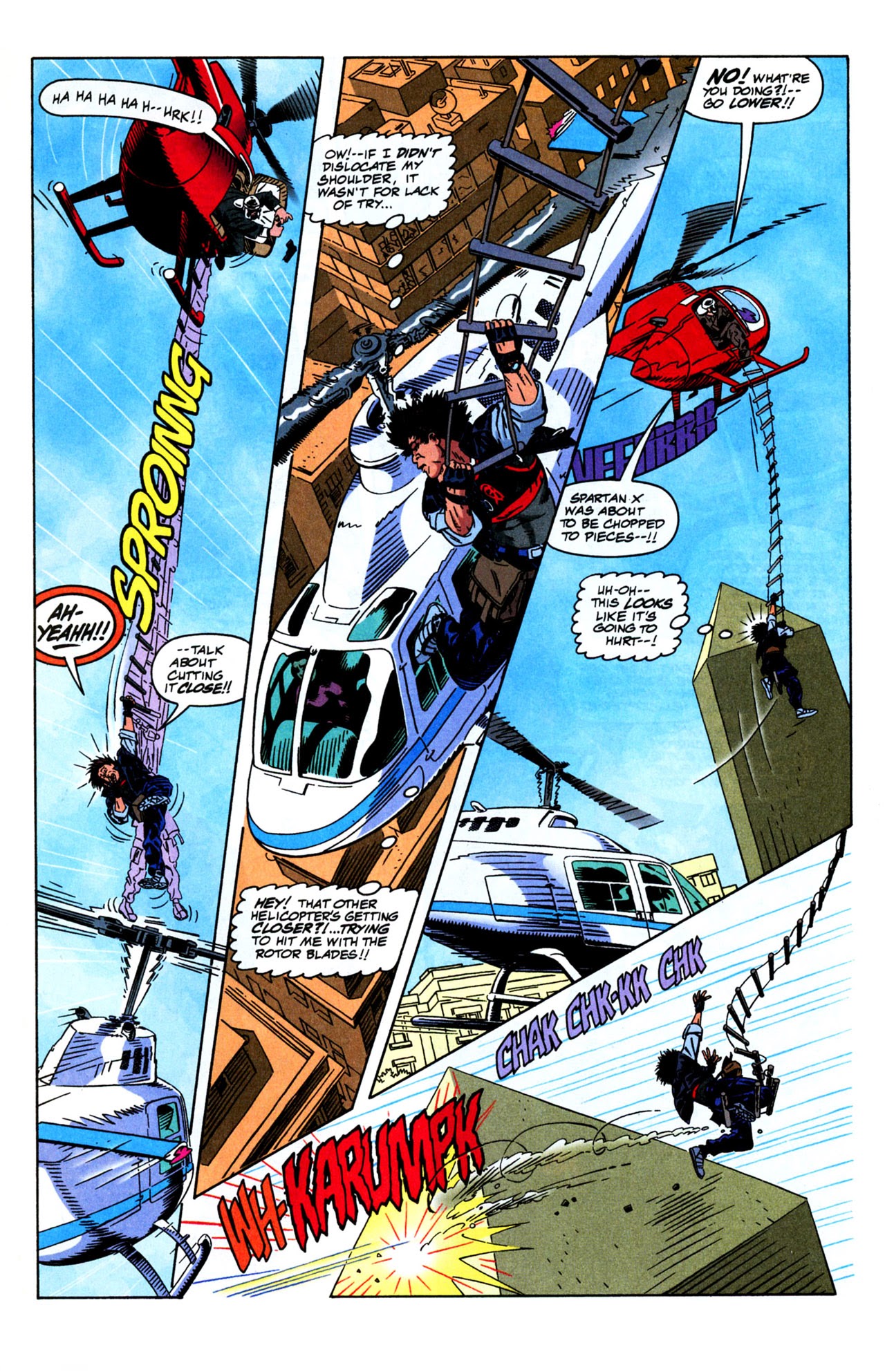 Read online Jackie Chan's Spartan X: The Armour of Heaven comic -  Issue #2 - 5