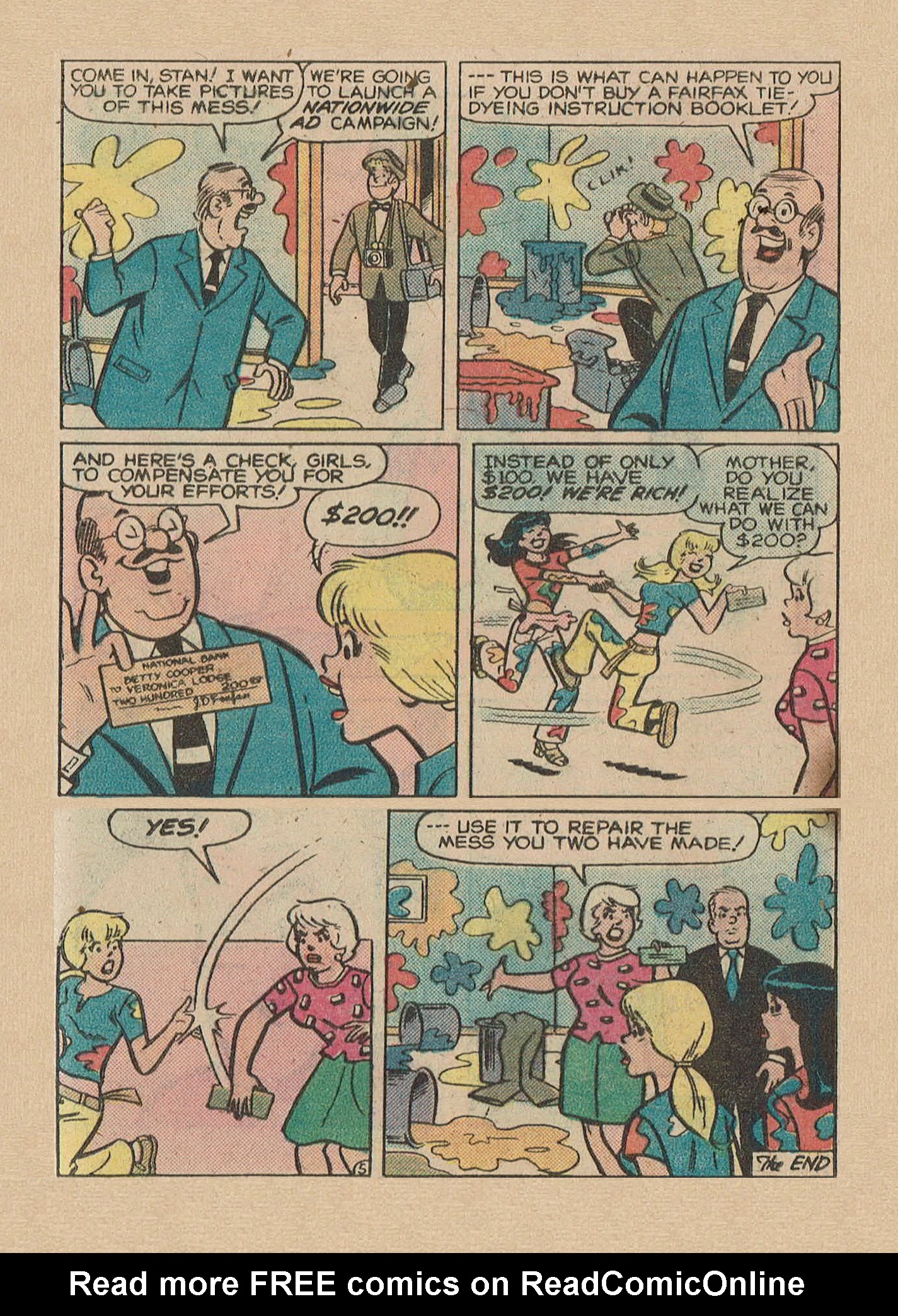 Read online Archie Digest Magazine comic -  Issue #39 - 73