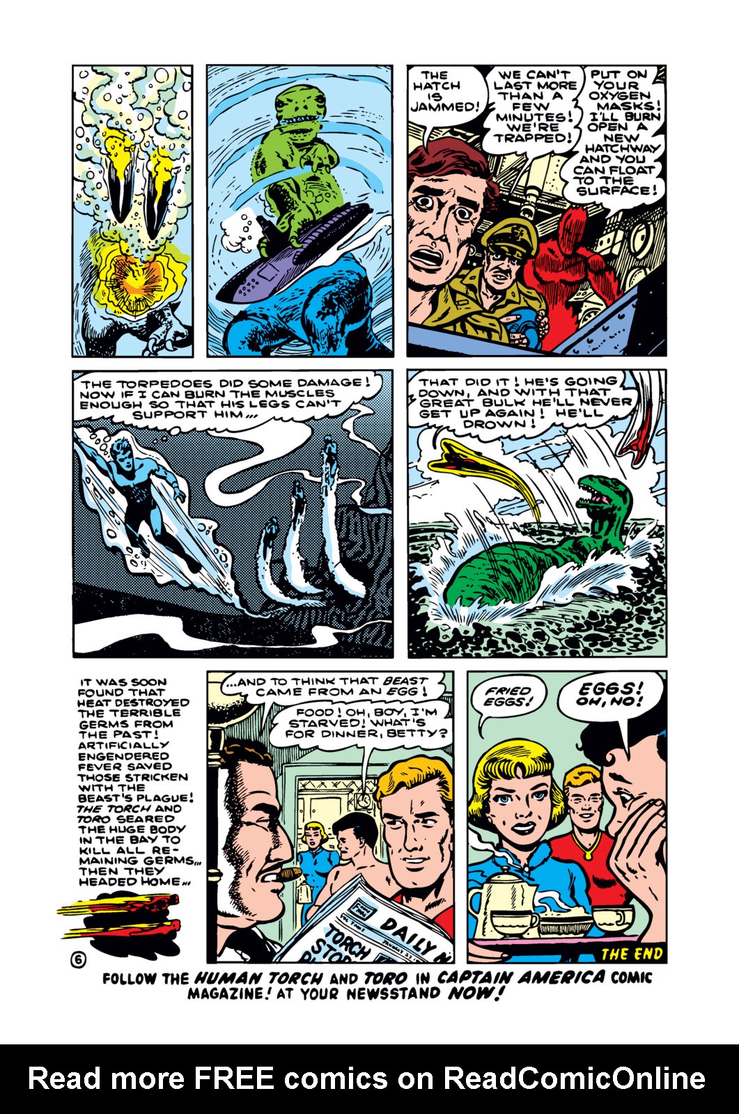 Read online The Human Torch (1940) comic -  Issue #36 - 13