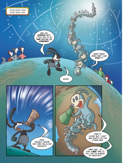 Read online Epic Mickey: Tales of the Wasteland comic -  Issue # There’s a Hole in the Sky - 7