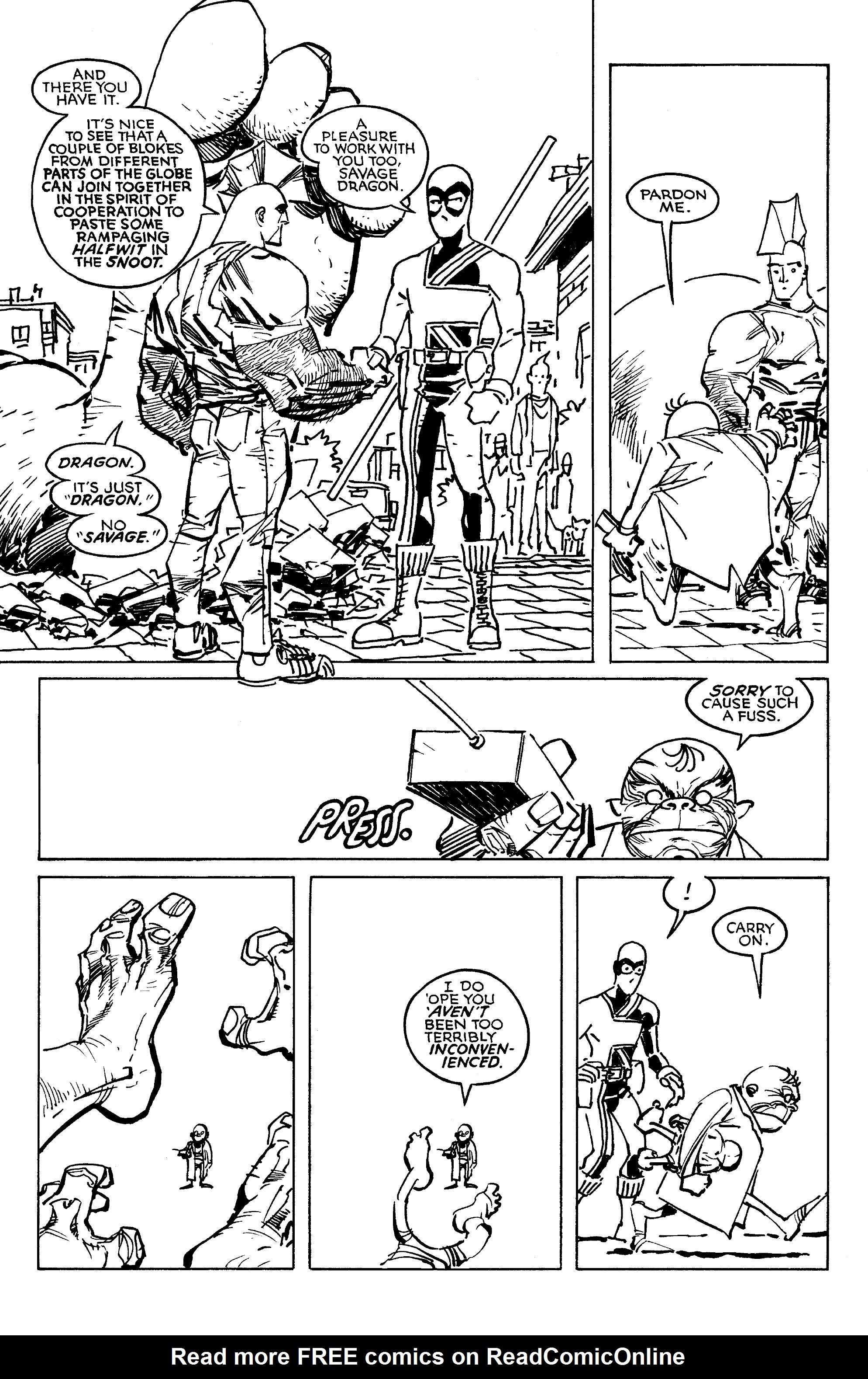 Read online Savage Dragon Archives comic -  Issue # TPB 6 (Part 3) - 42